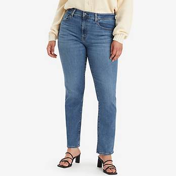 724™ Rechte Jeans met hoge taille 5