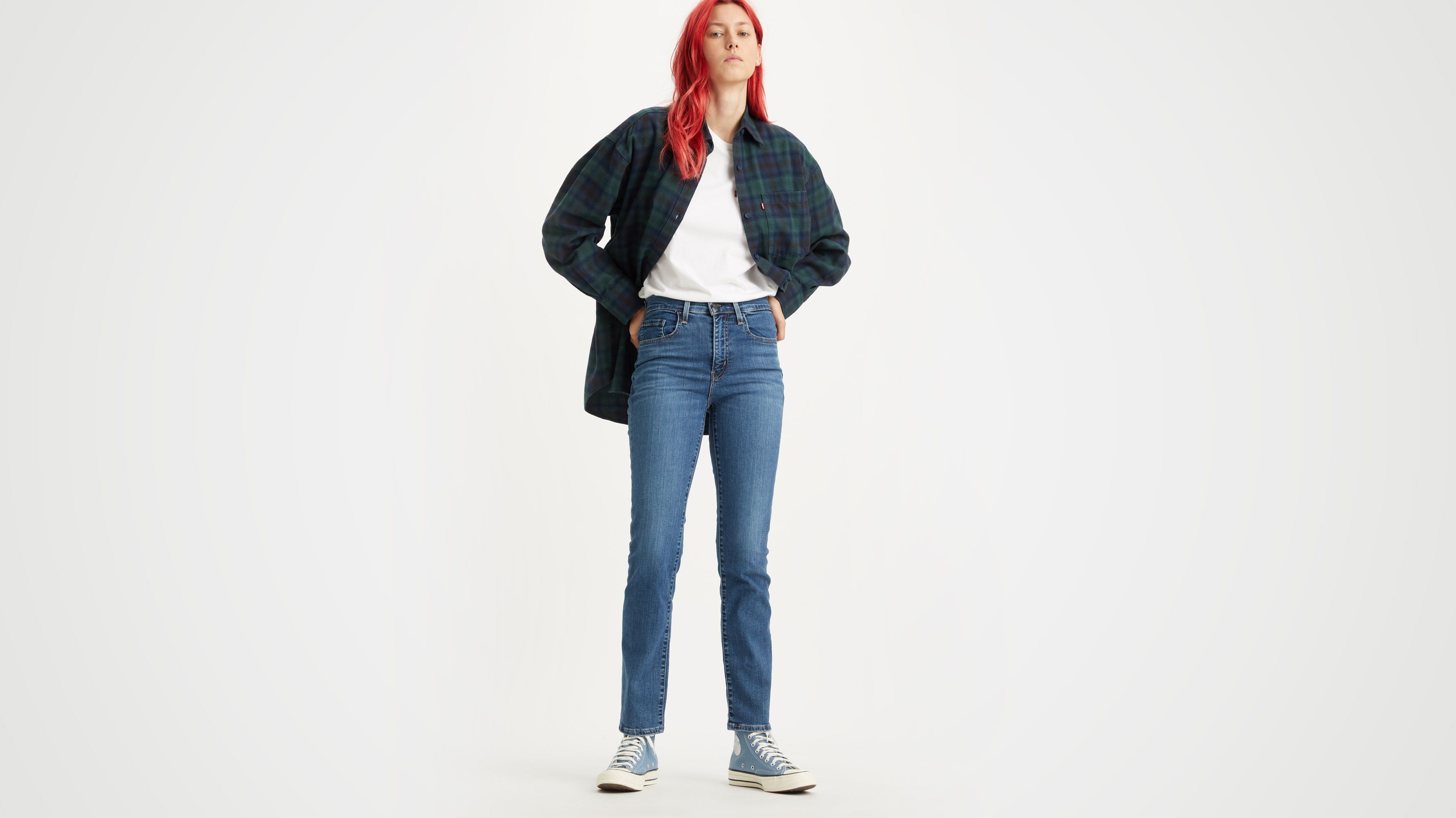 Levi's 18883-0153 724 High Rise Slim Straight Leg Jean – Dress & Cotton