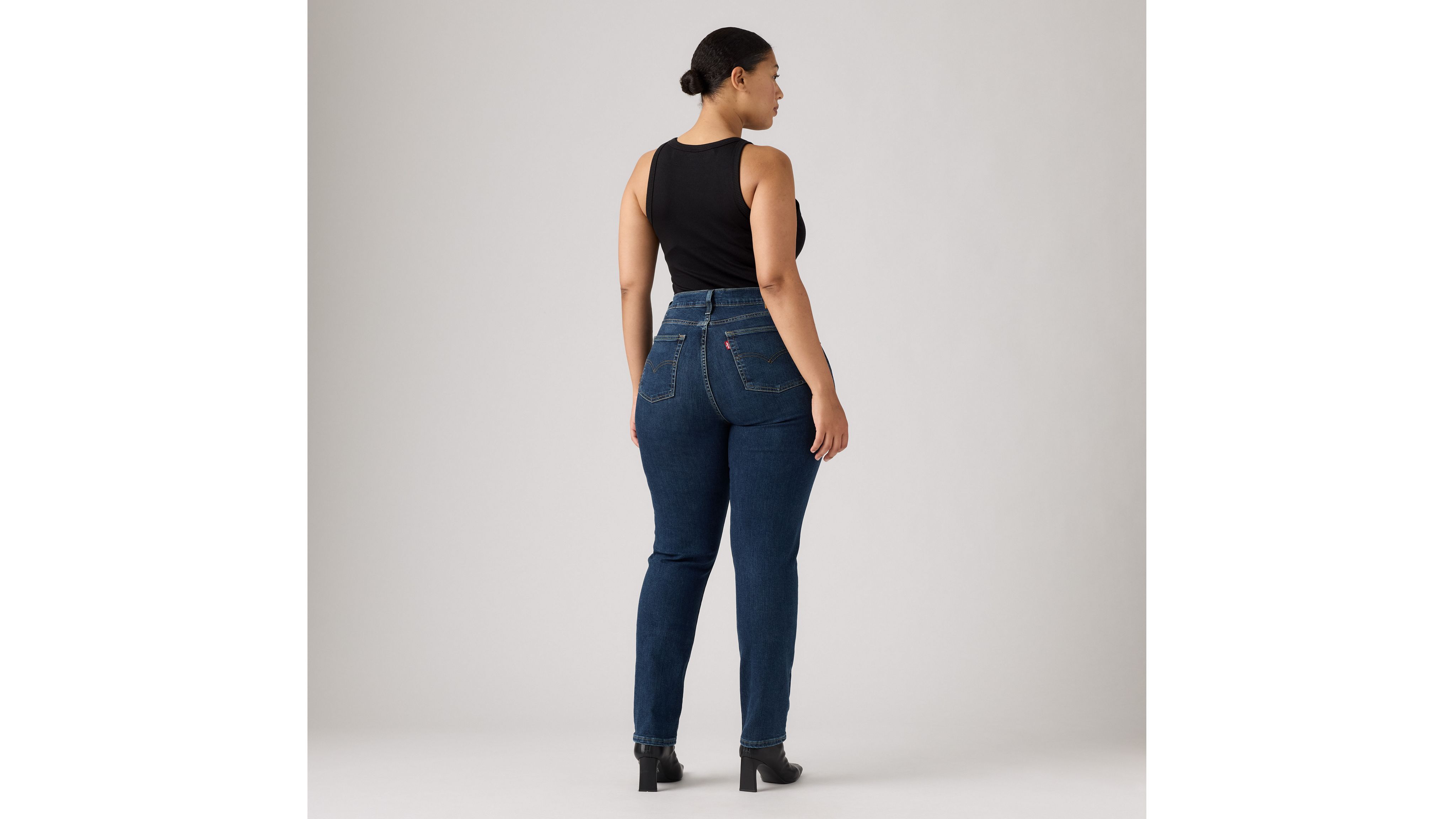 Dżinsy 724™ z wysokim stanem i prostą nogawką 13