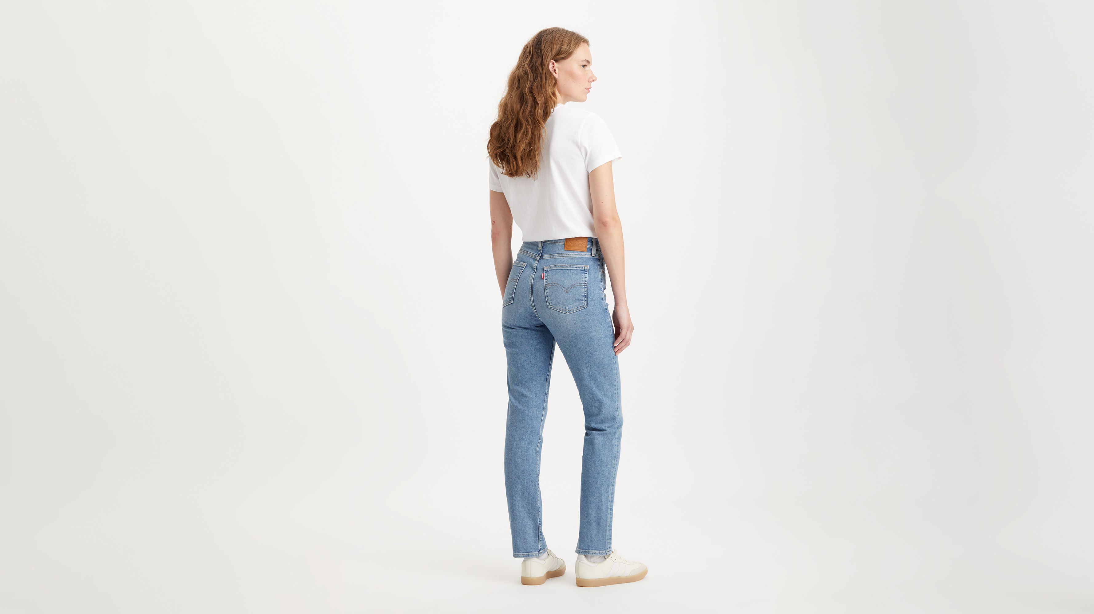 724 High Rise Slim Straight Women's Jeans - Light Wash