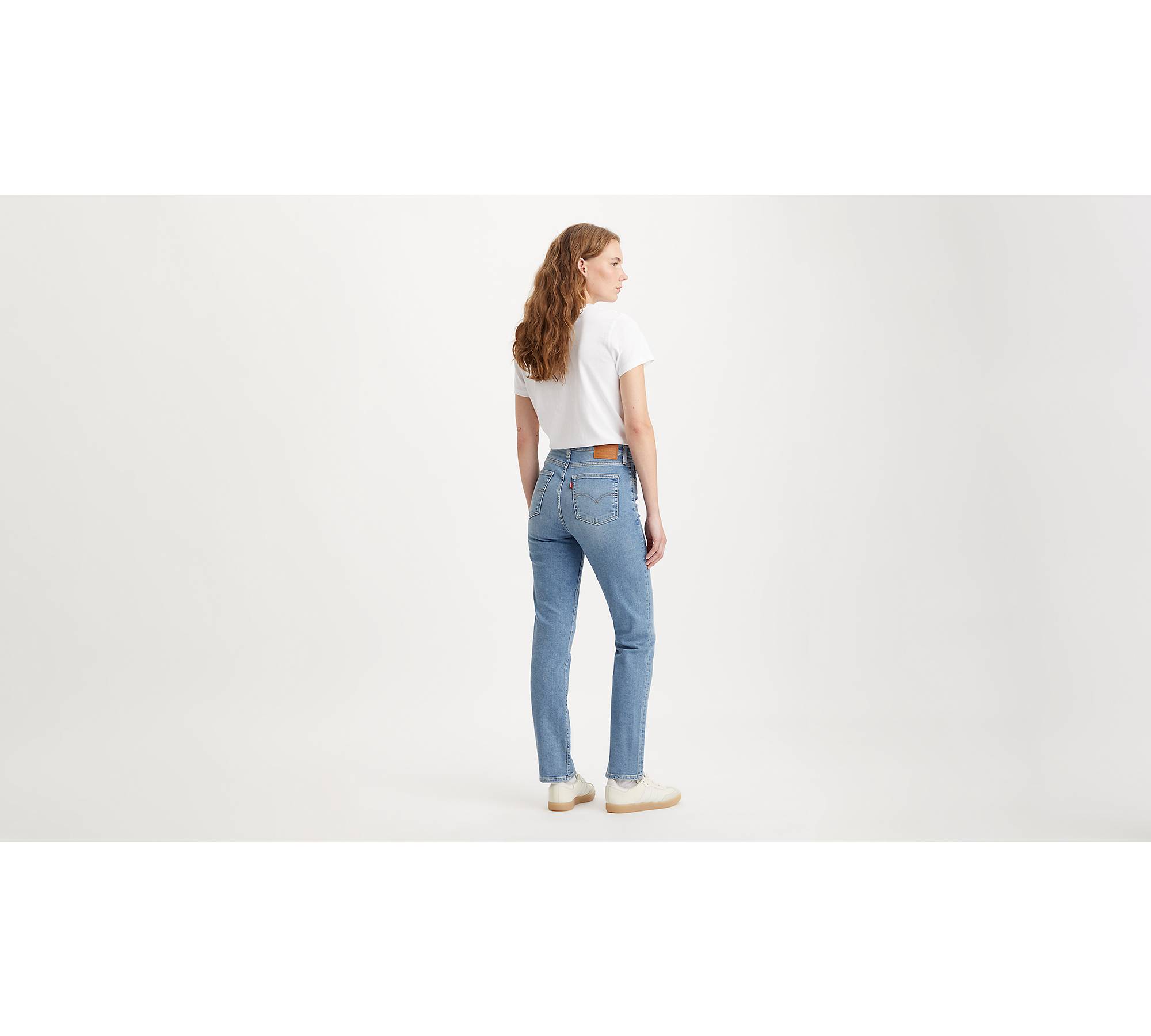 724™ High Rise Straight Jeans - Blue | Levi's® NL