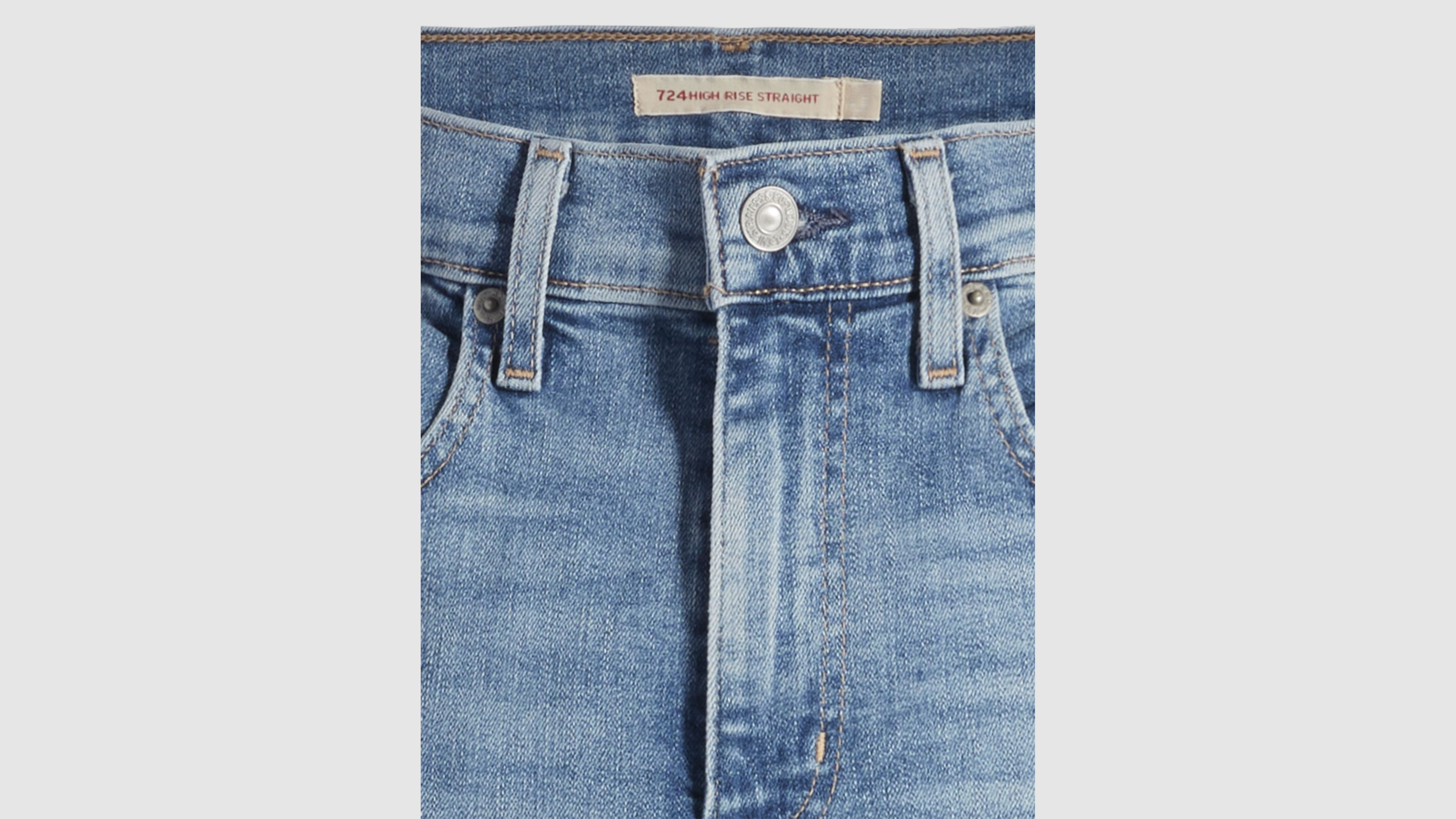 724 High Rise Straight Women's Jeans 8