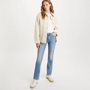 724™ Rechte Jeans met hoge taille 1