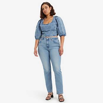 724™ Straight Jeans mit hohem Bund 6