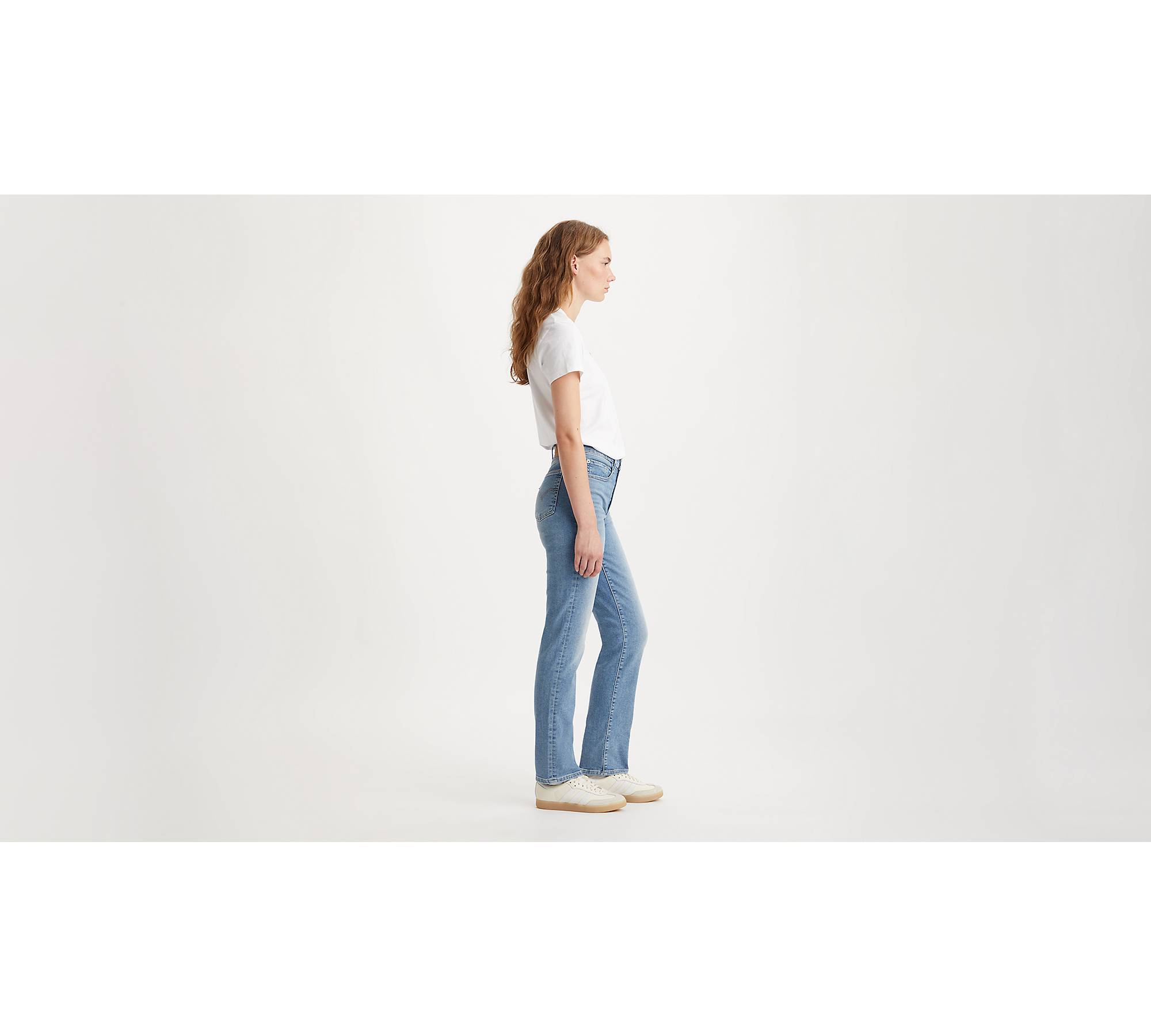 724™ High Rise Straight Jeans - Blue | Levi's® NL