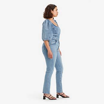 724™ Rechte Jeans met hoge taille 8