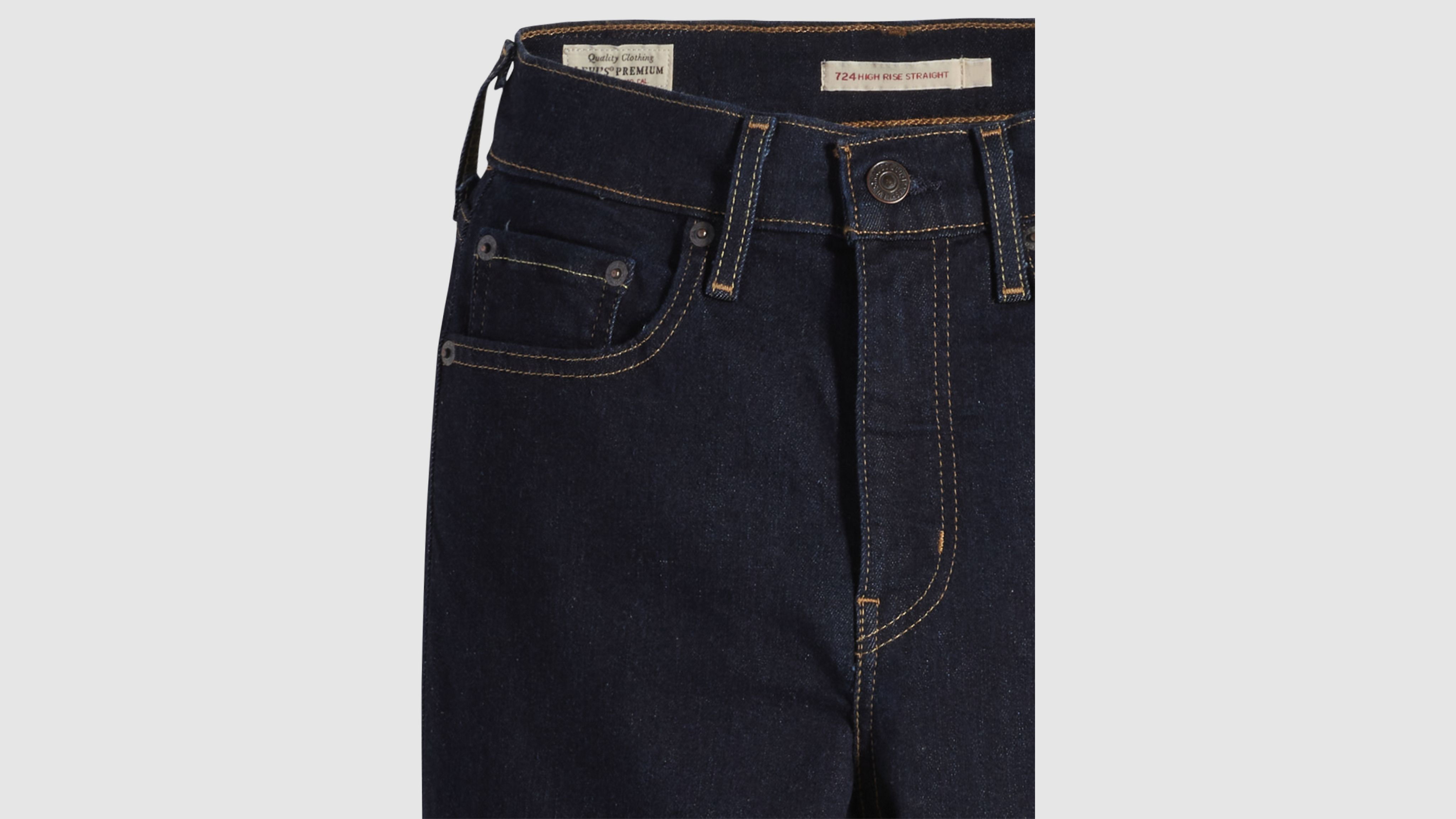 Jeans rectos de talle alto 724™ 8