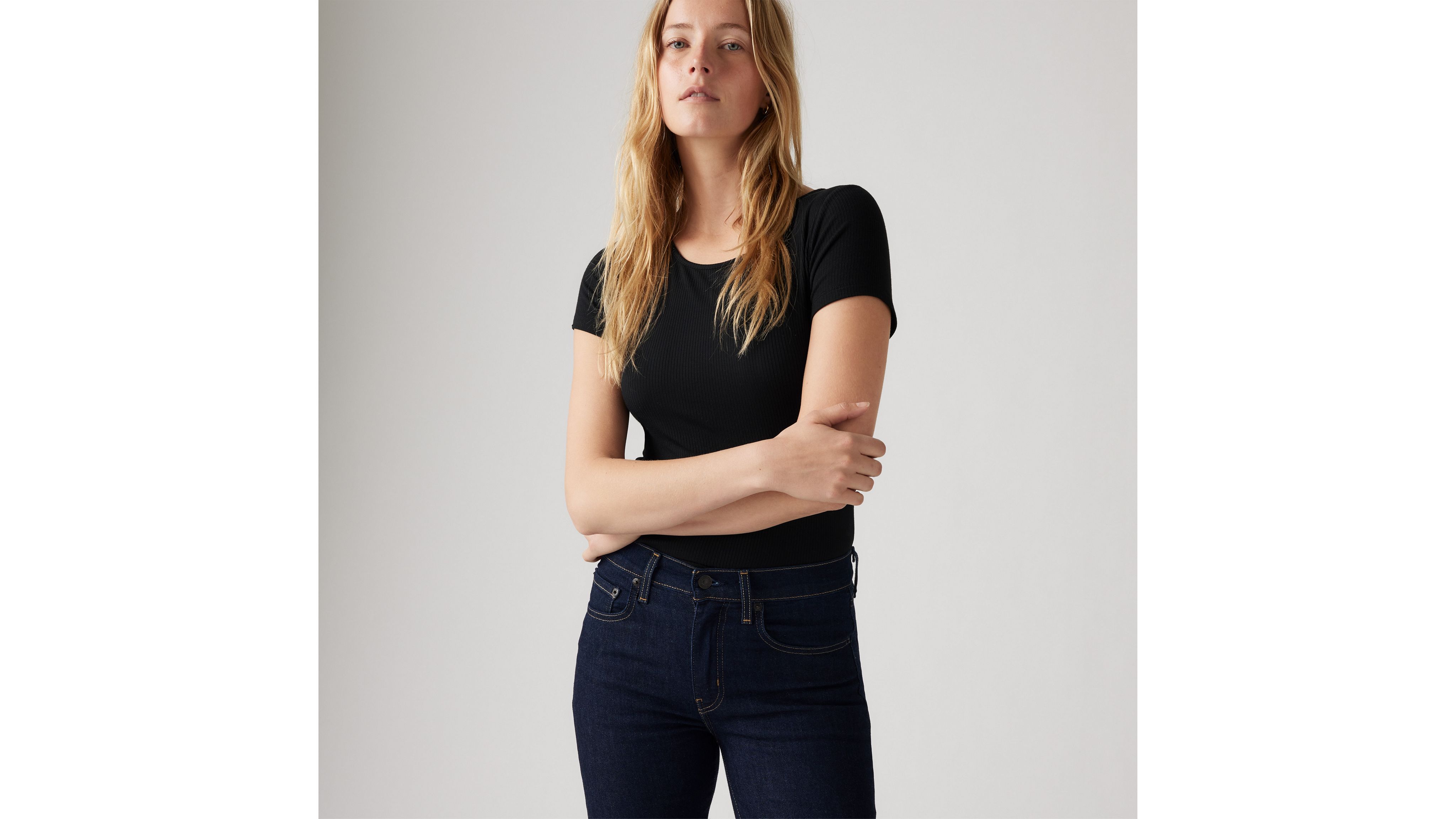 LEVI'S 724 HIGH RISE STRAIGHT JEANS 