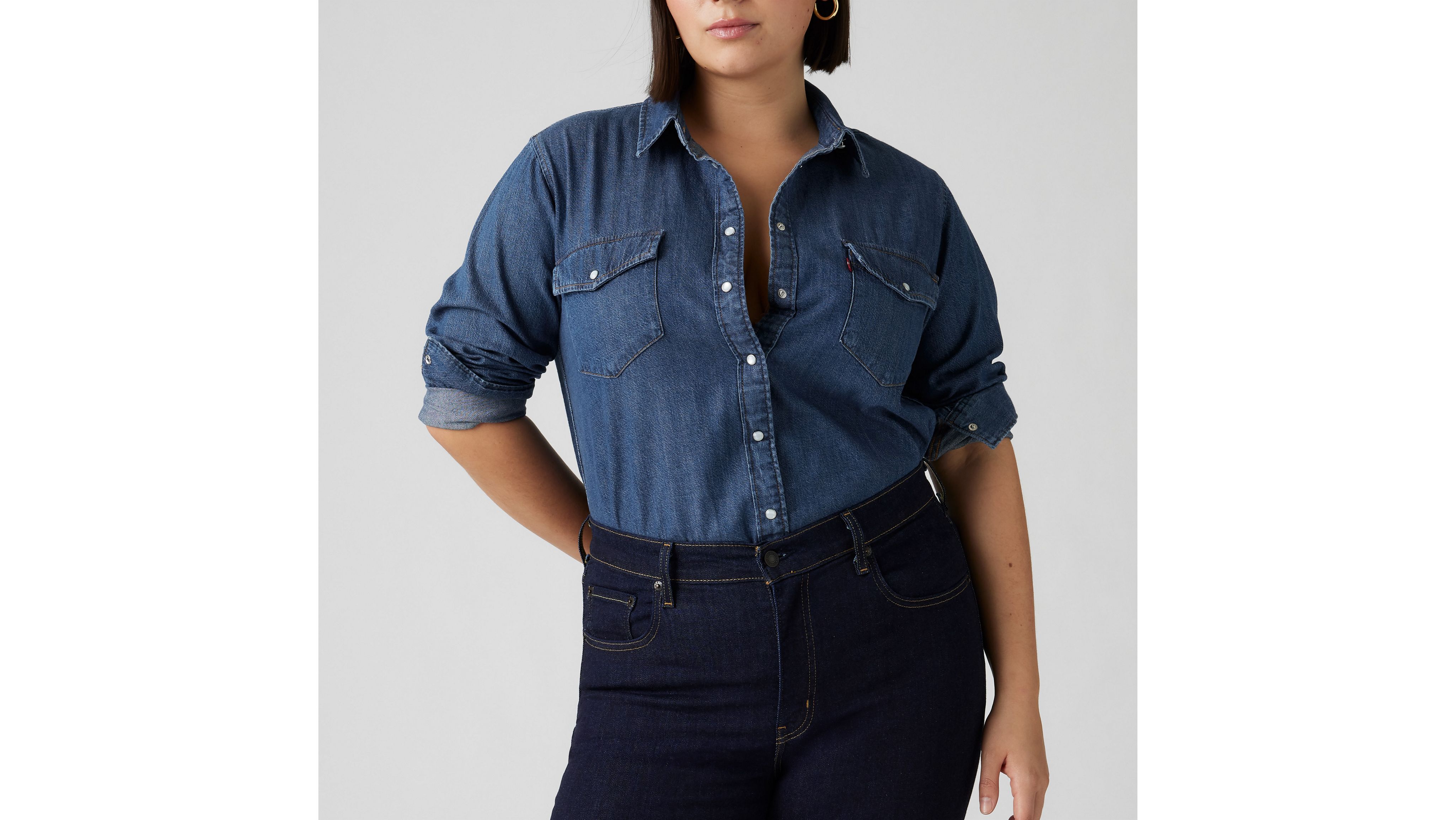 Jeans rectos de talle alto 724™ 14