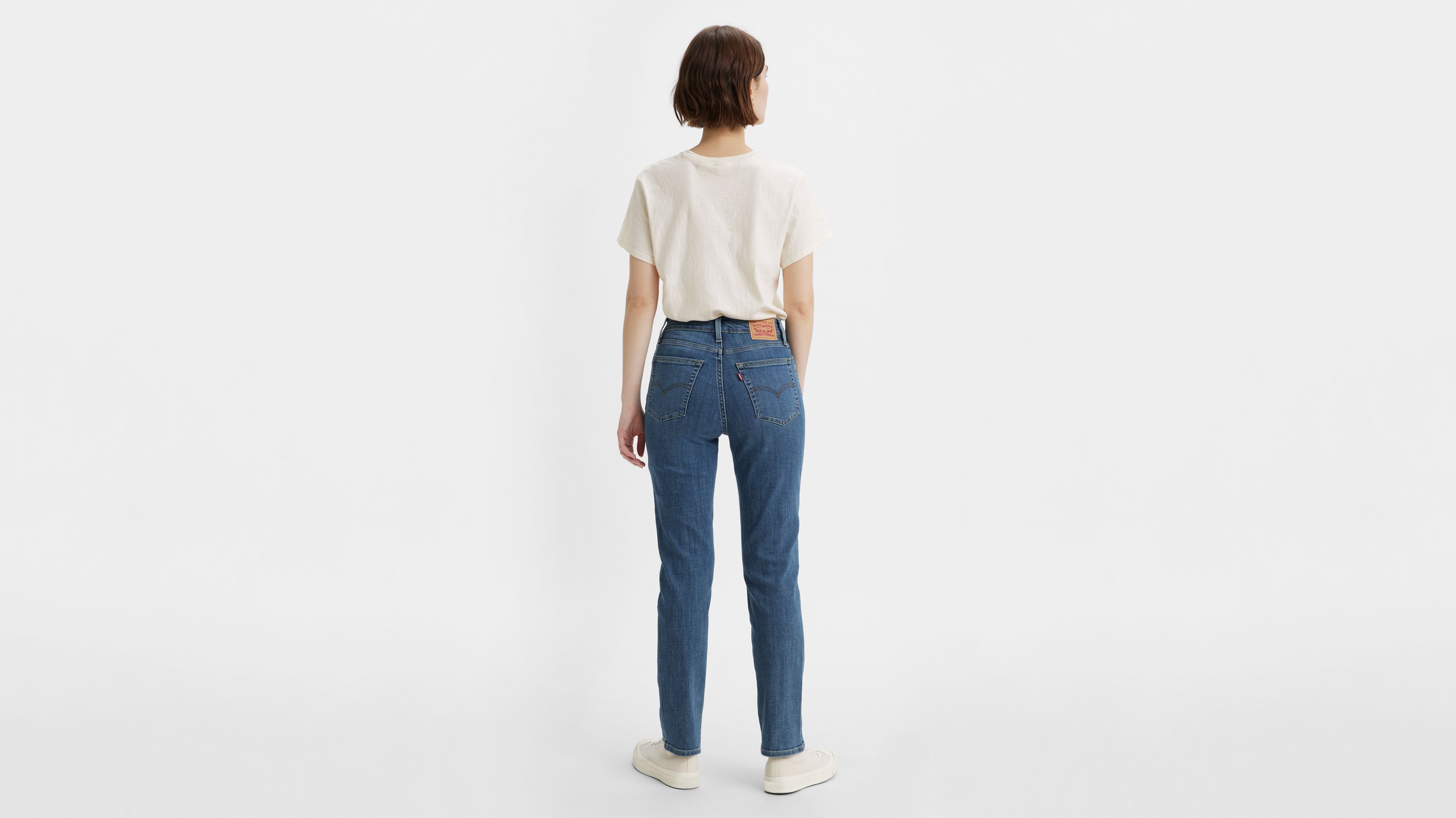 LEVI'S - Women's 724 high-rise slim straight jeans - Blue - OT-1888300150