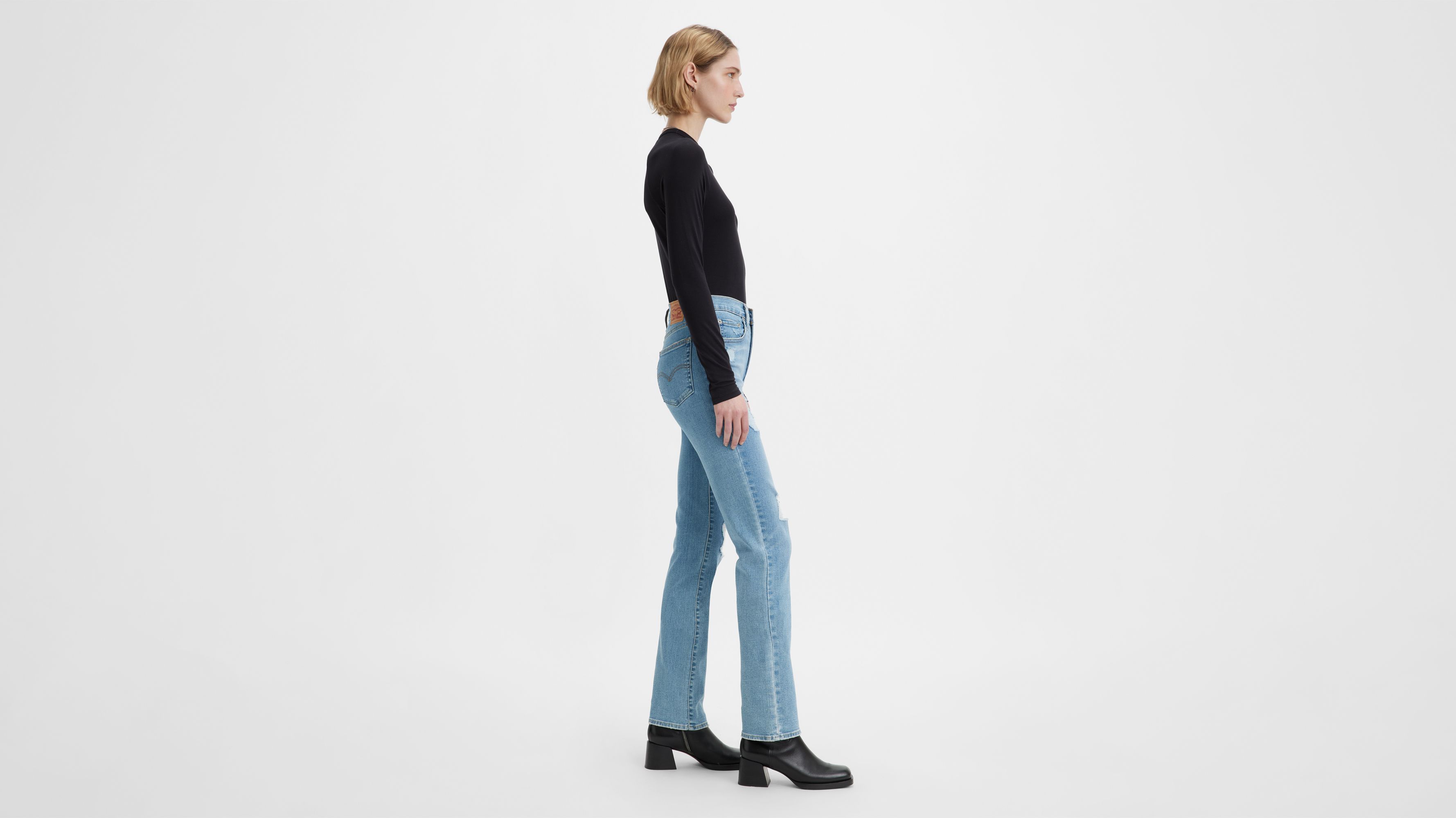 724 High Rise Slim Straight Women's Jeans 2