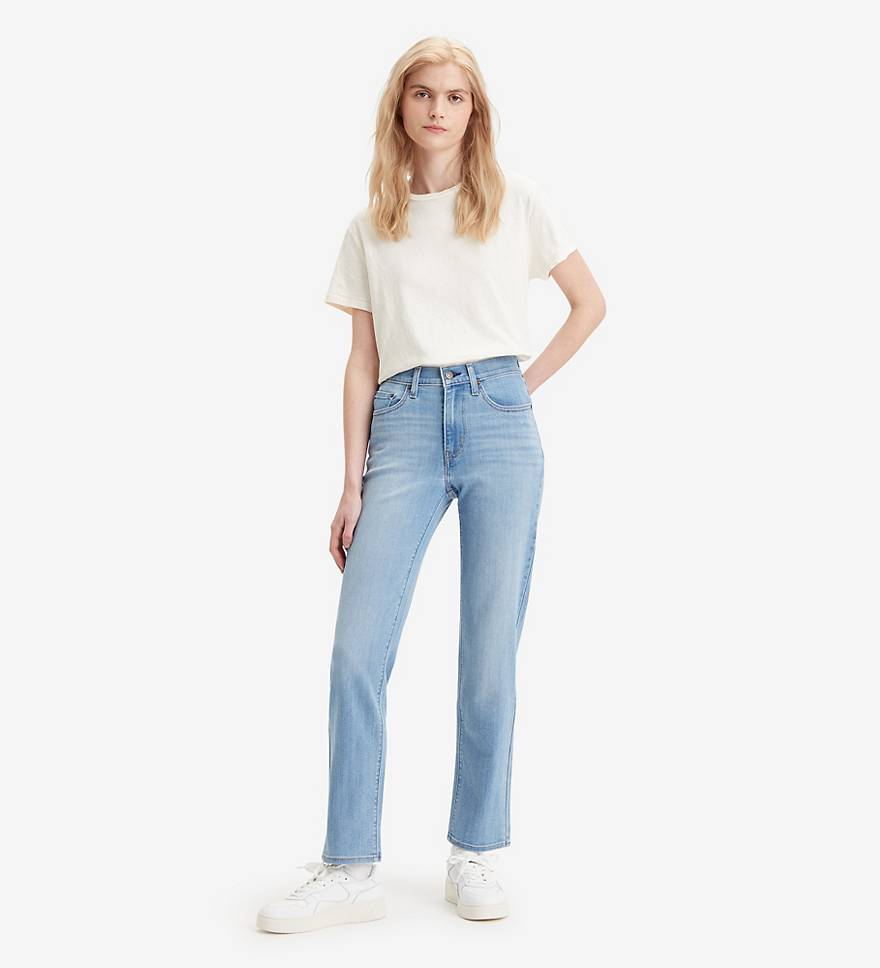 724™ Straight Jeans mit hohem Bund 1
