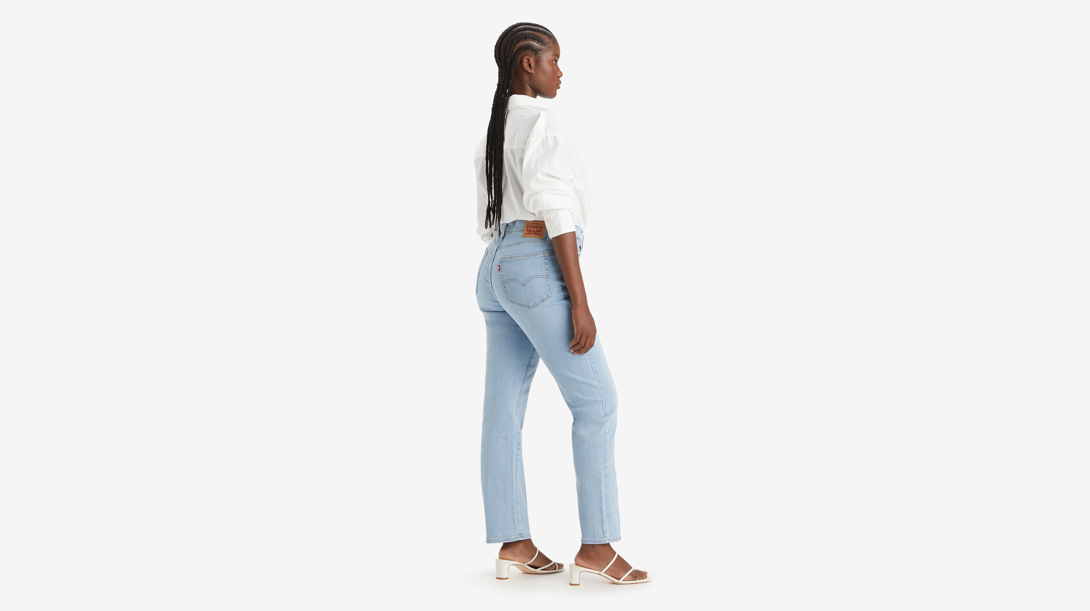 724™ High Rise Straight Jeans 6