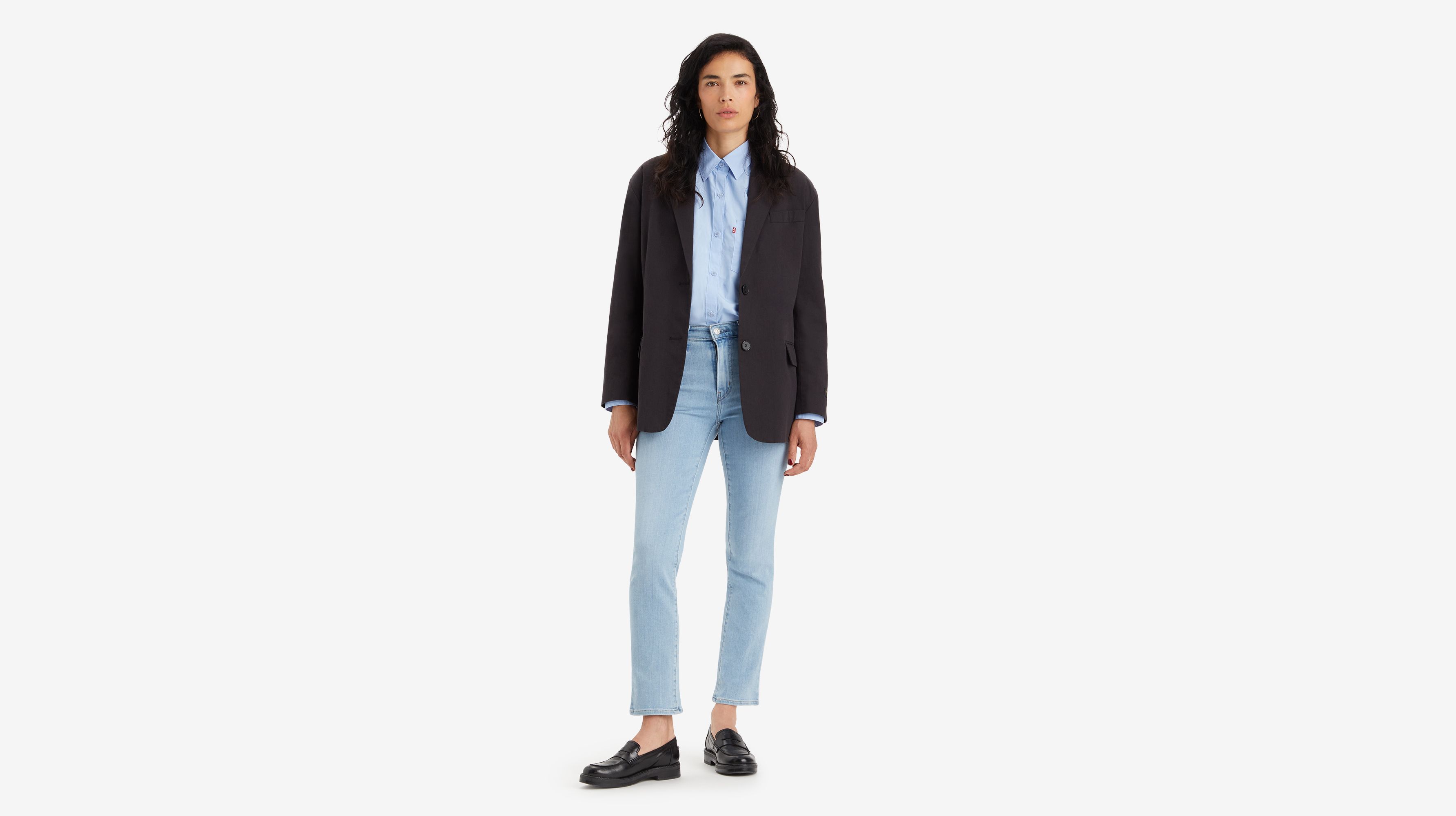 724™ High Rise Straight Jeans 1