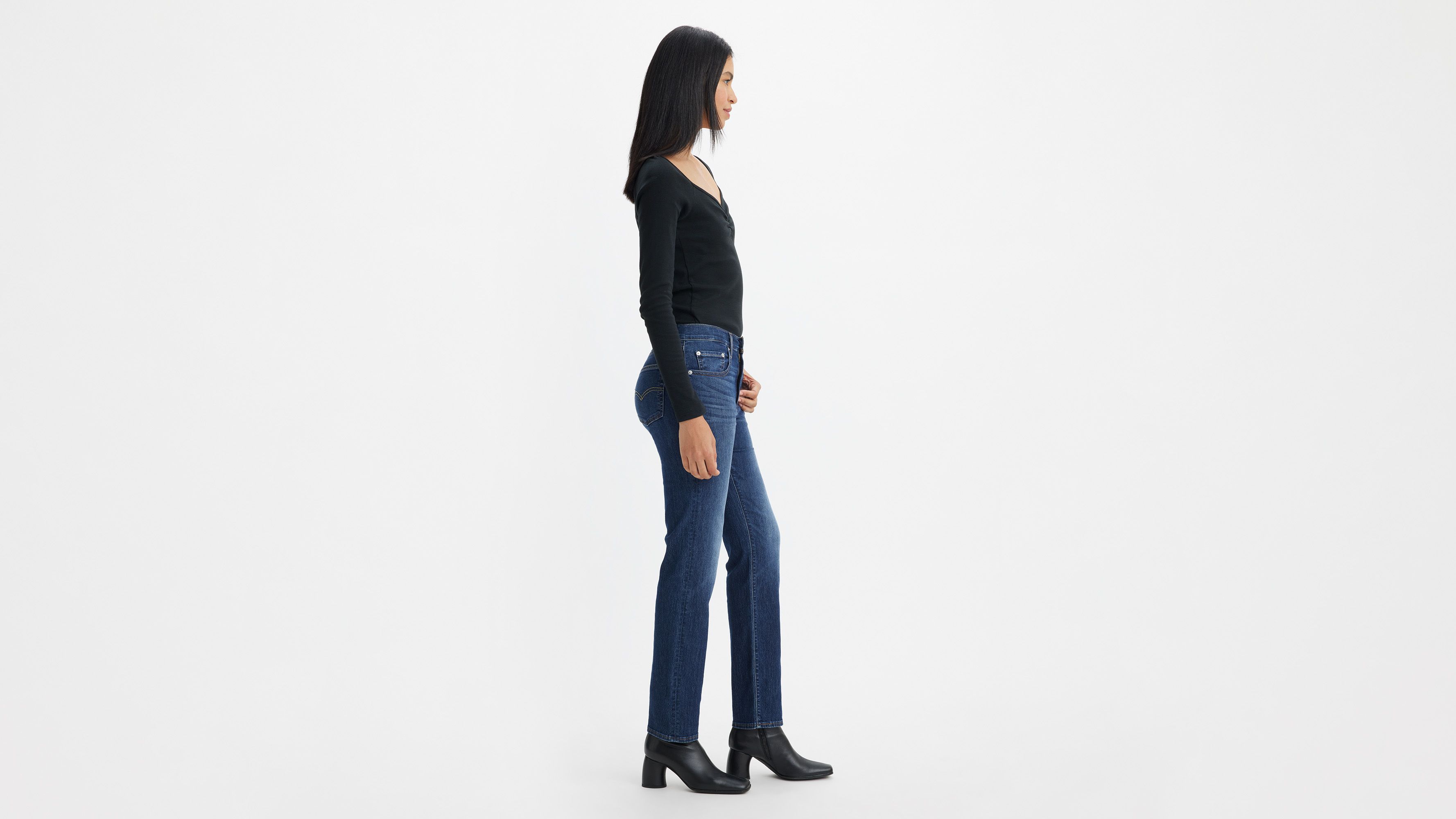 724 High Rise Straight Performance Cool Women's Jeans 4