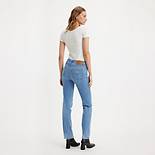 724™ rechte Lightweight jeans met hoge taille 4