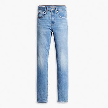 724™ raka lightweight-jeans med hög midja 6