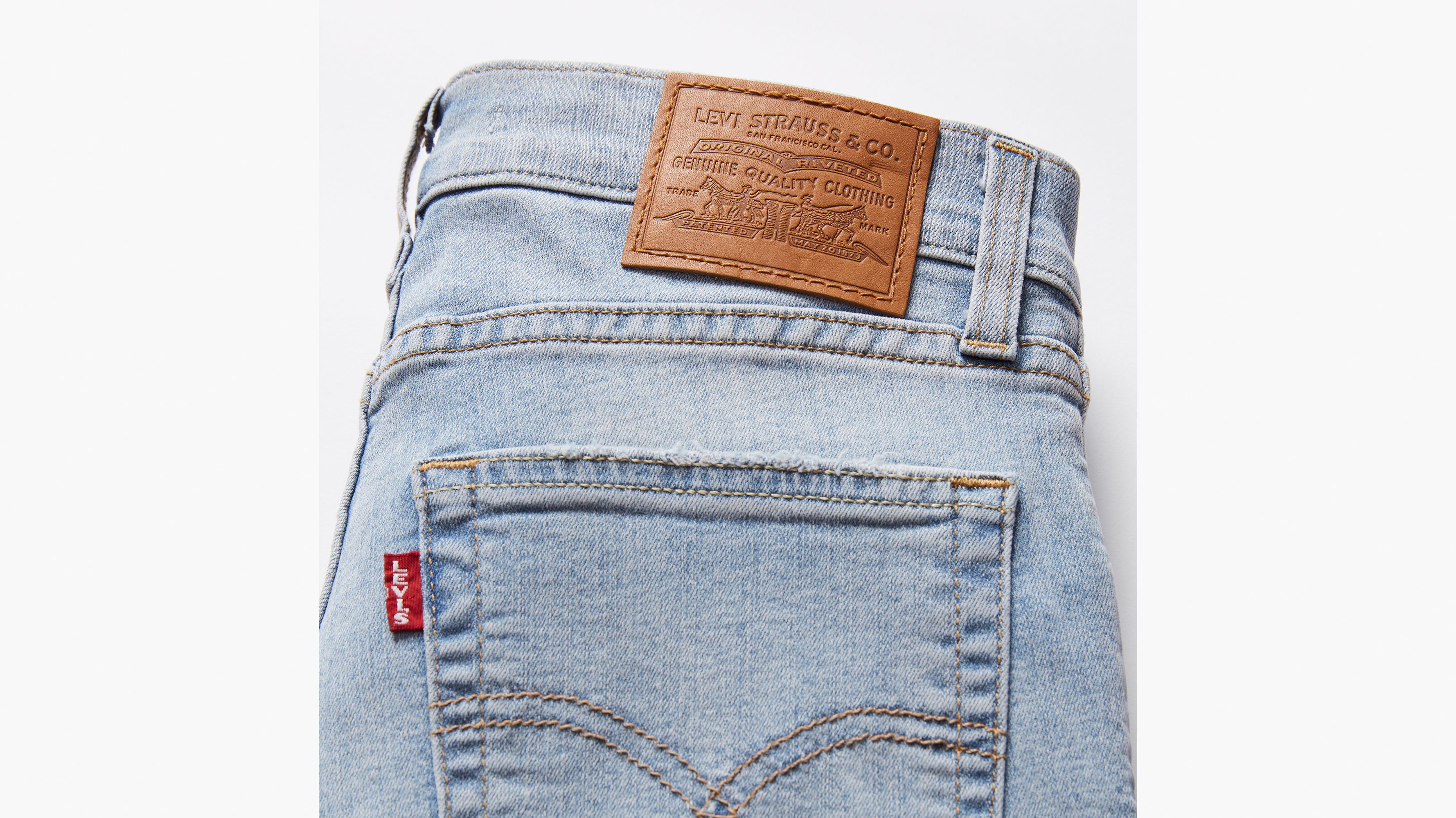 724™ High Rise Straight Performance Cool Jeans 7