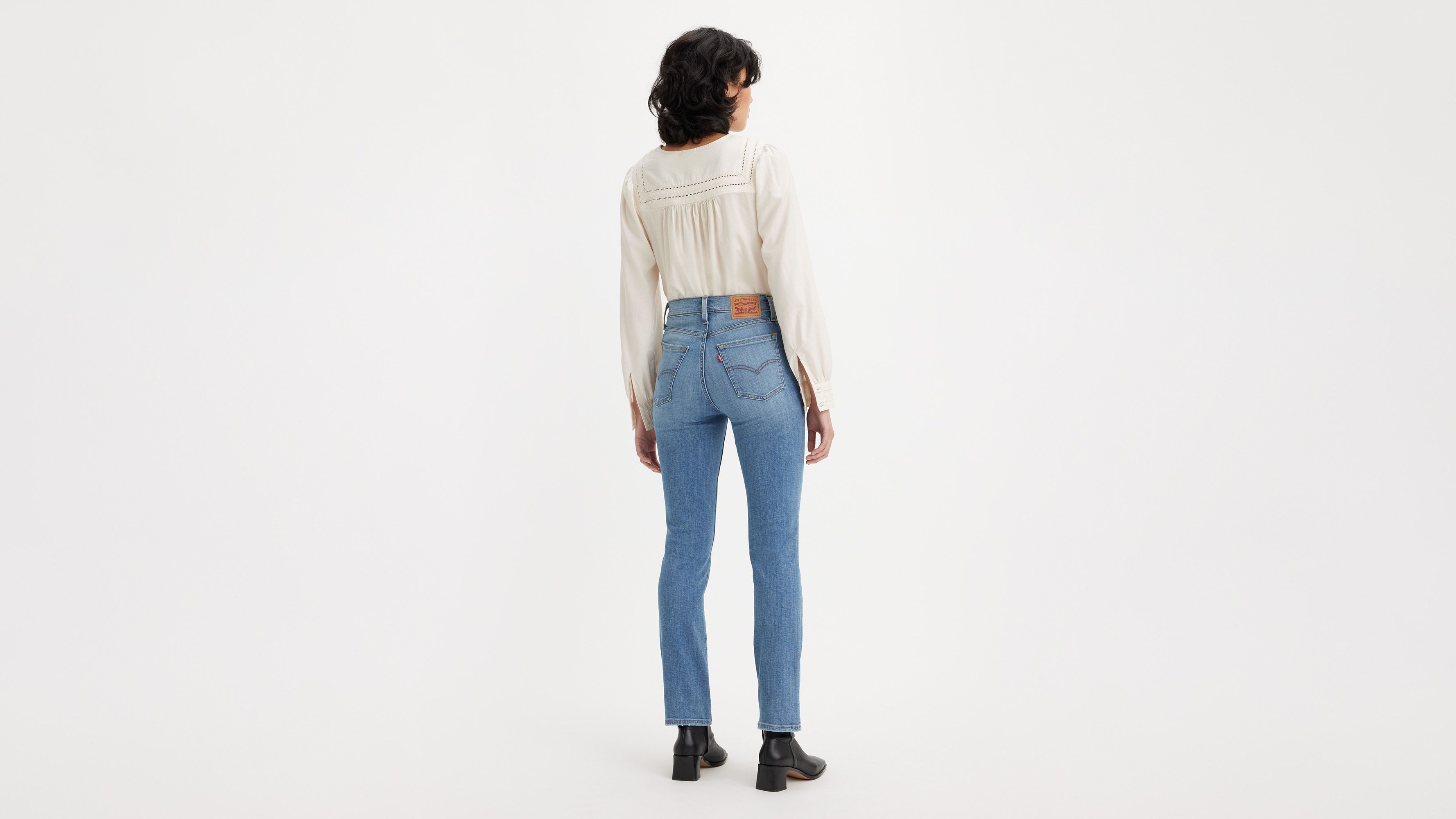 新品 Levi's HIGH WAISTED STRAIGHT W25 L29 Levi's Women's High Waisted Straight Jeans, Personal Space