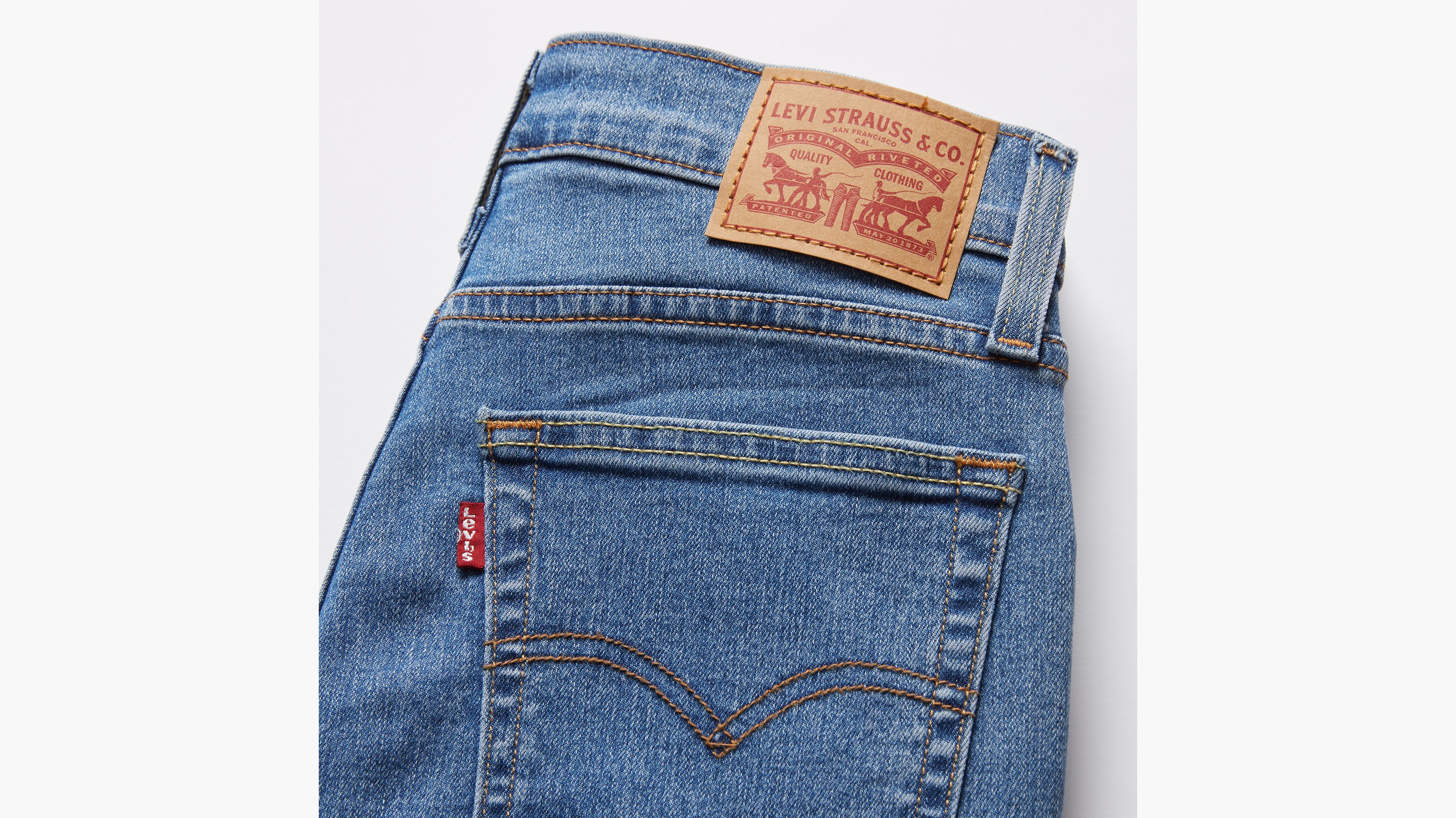 Good Neighbour  Levi's 724 High Rise Straight Jeans (London Bridge)