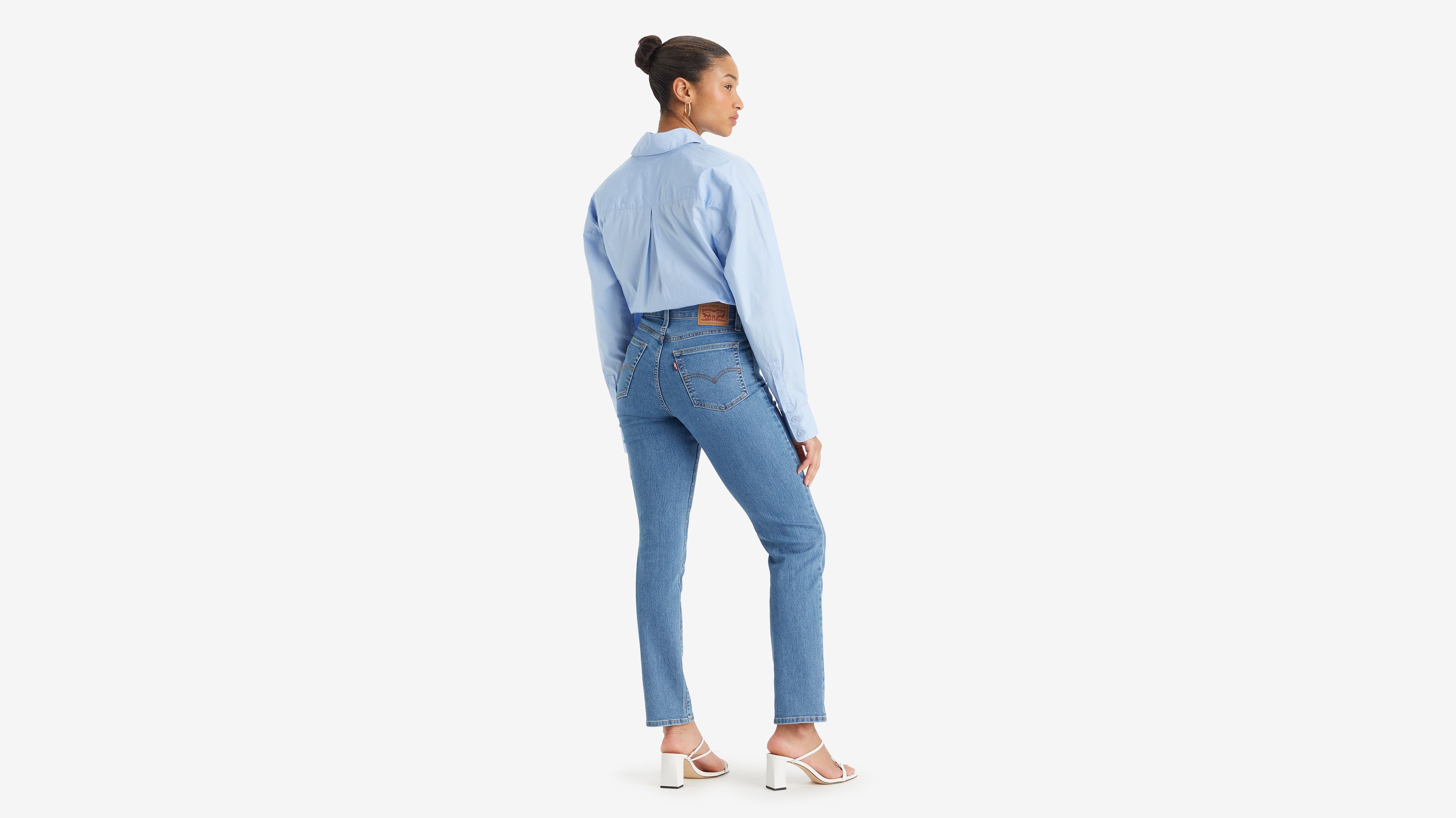 Levi's Hi Rise Boyfriend Jeans In We Have Arrived