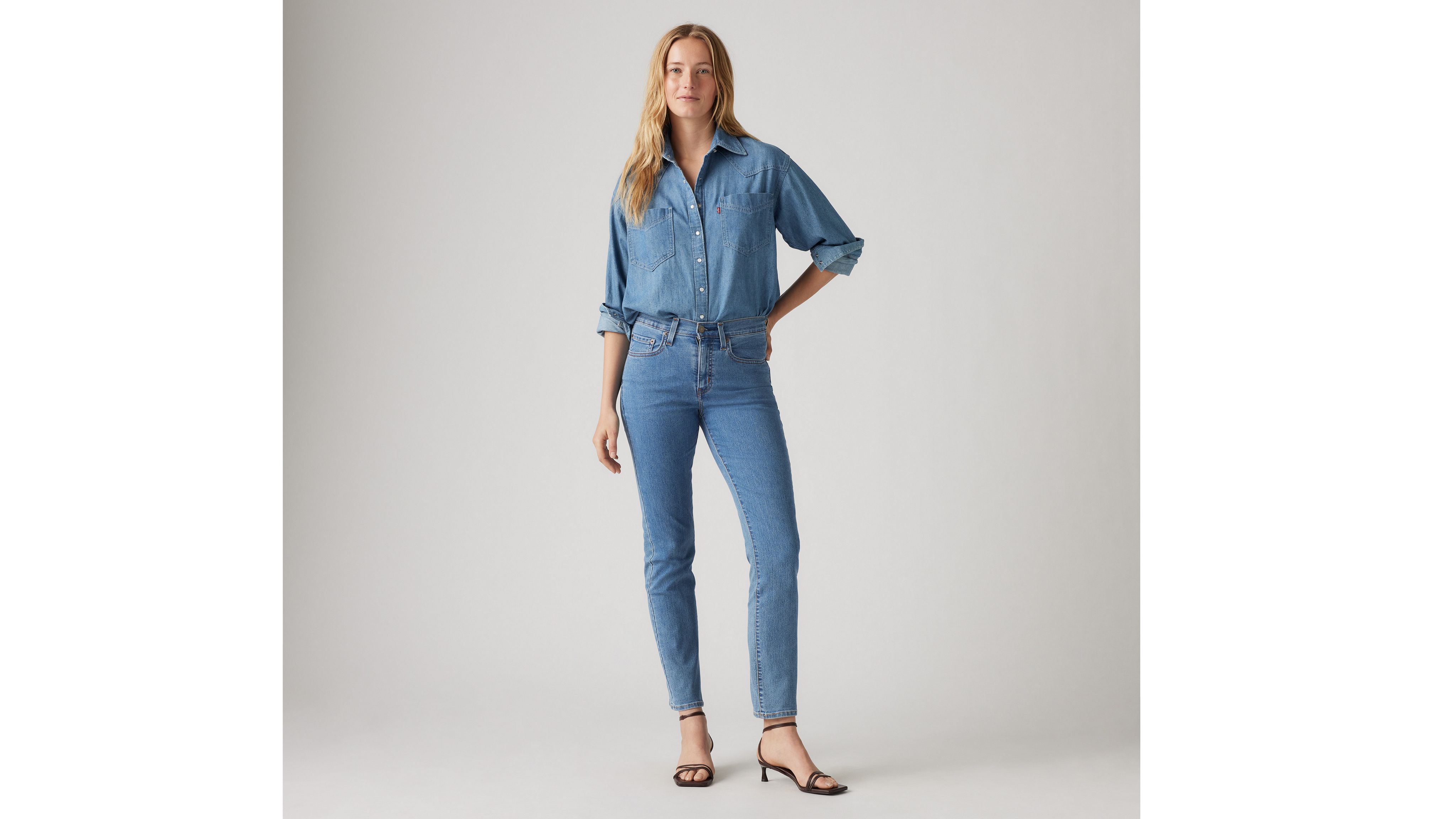 724 High Rise Straight Women's Jeans 2