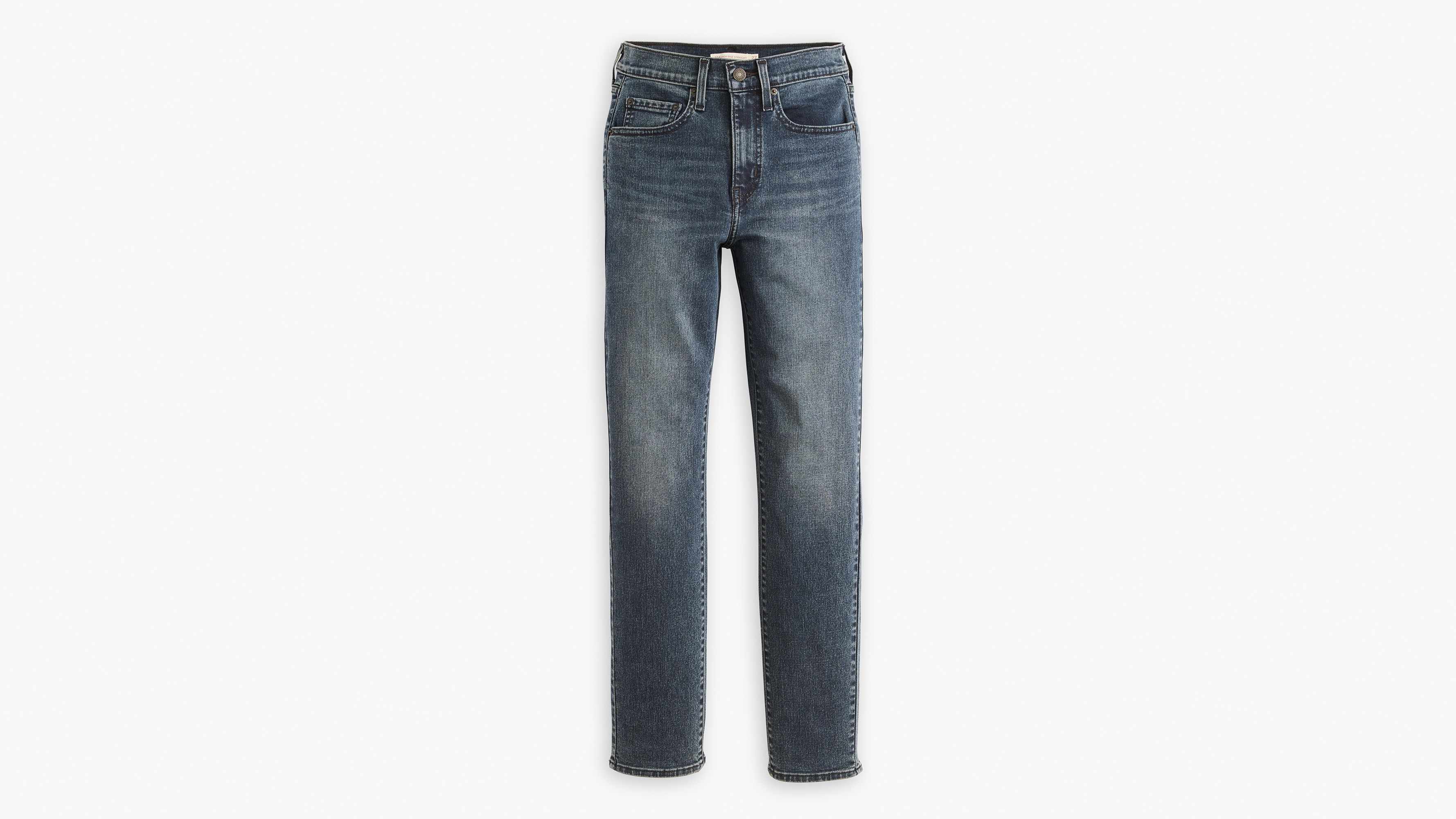 Levi's Women's Ultra-High Rise Straight Leg Relaxed Fit Ankle Jeans - 100% Cotton Denim