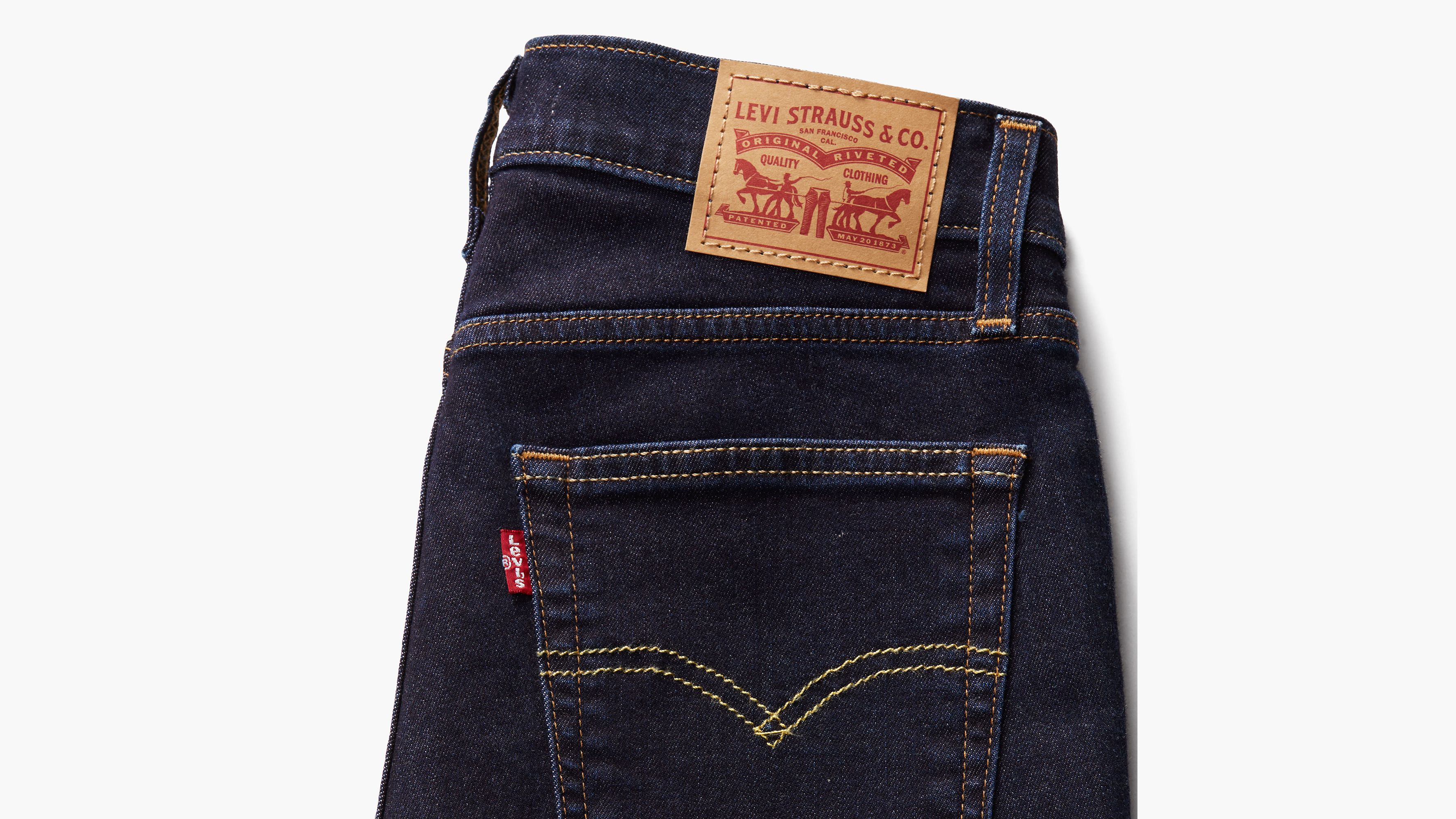 Levi's 724 High Rise Straight Women's Jeans 28x32 In Warm Tumbled Dry