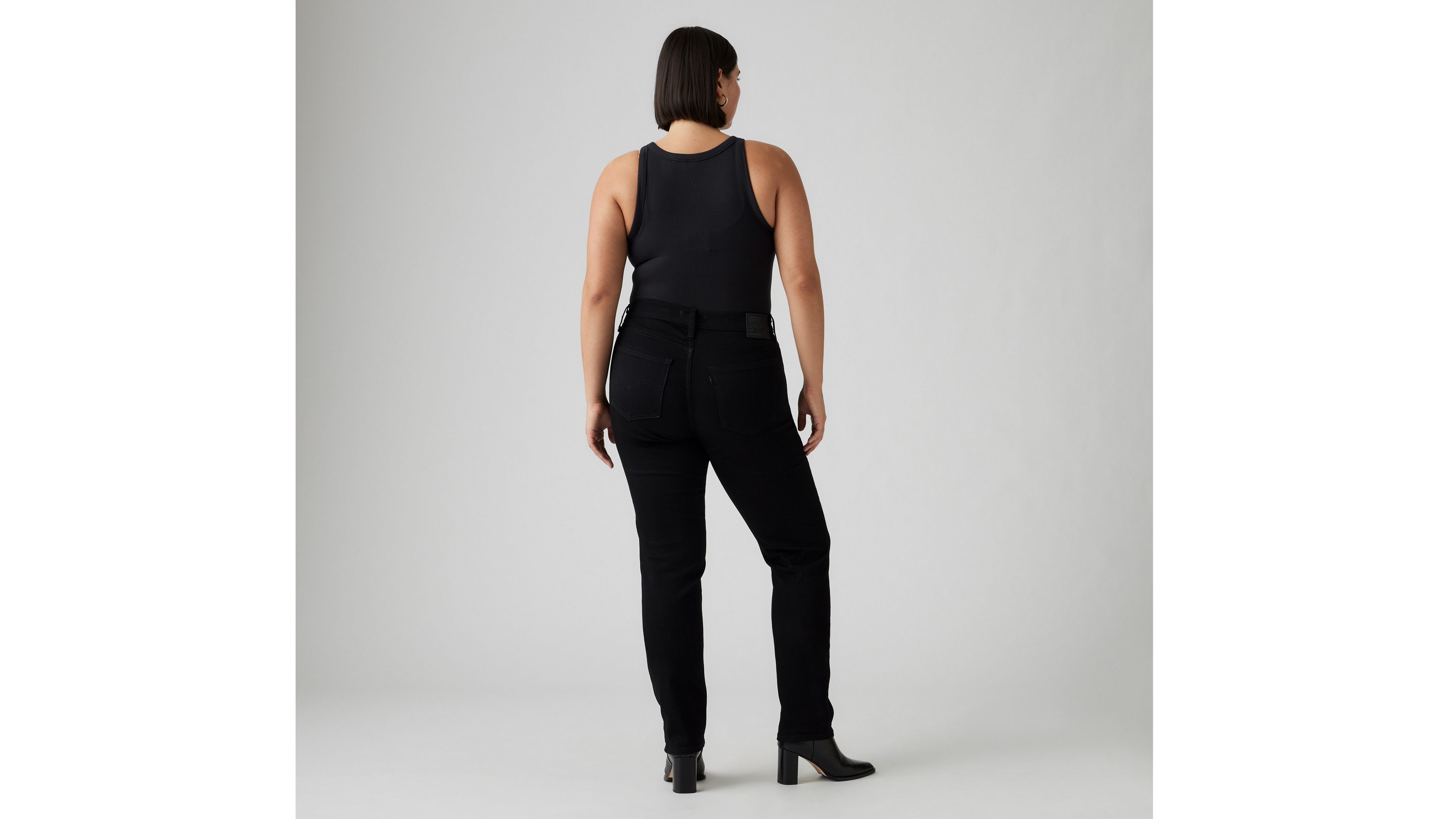 724 High Rise Straight Jeans 12