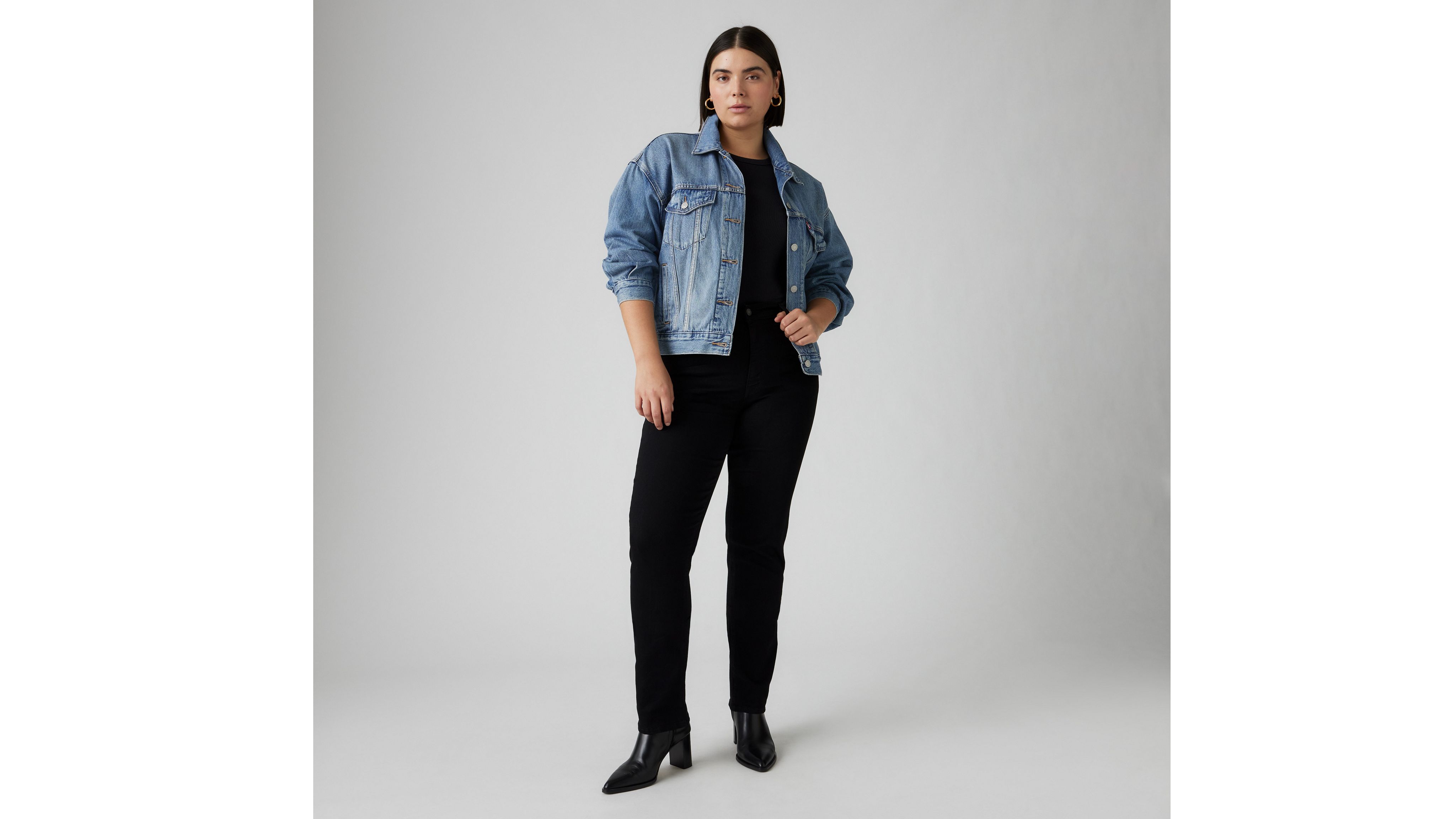 724 High Rise Straight Jeans 8