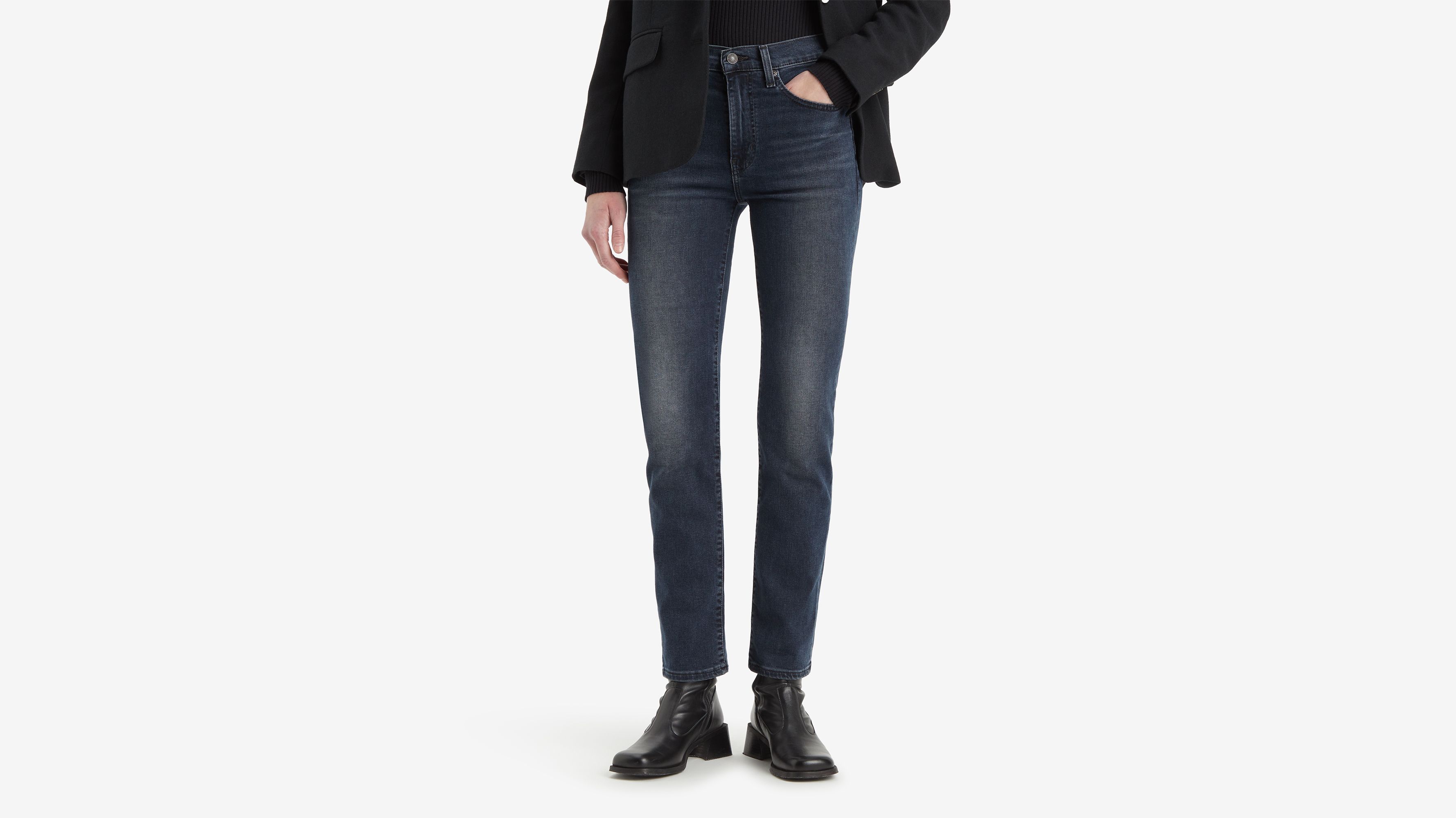 724™ High Rise Straight Jeans 2