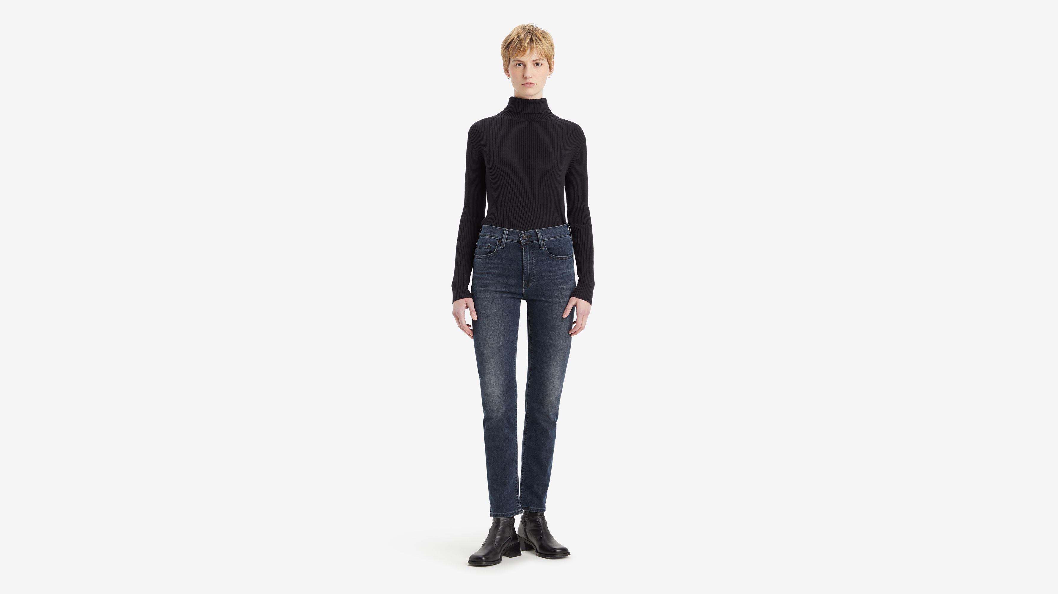 724™ High Rise Straight Jeans 5