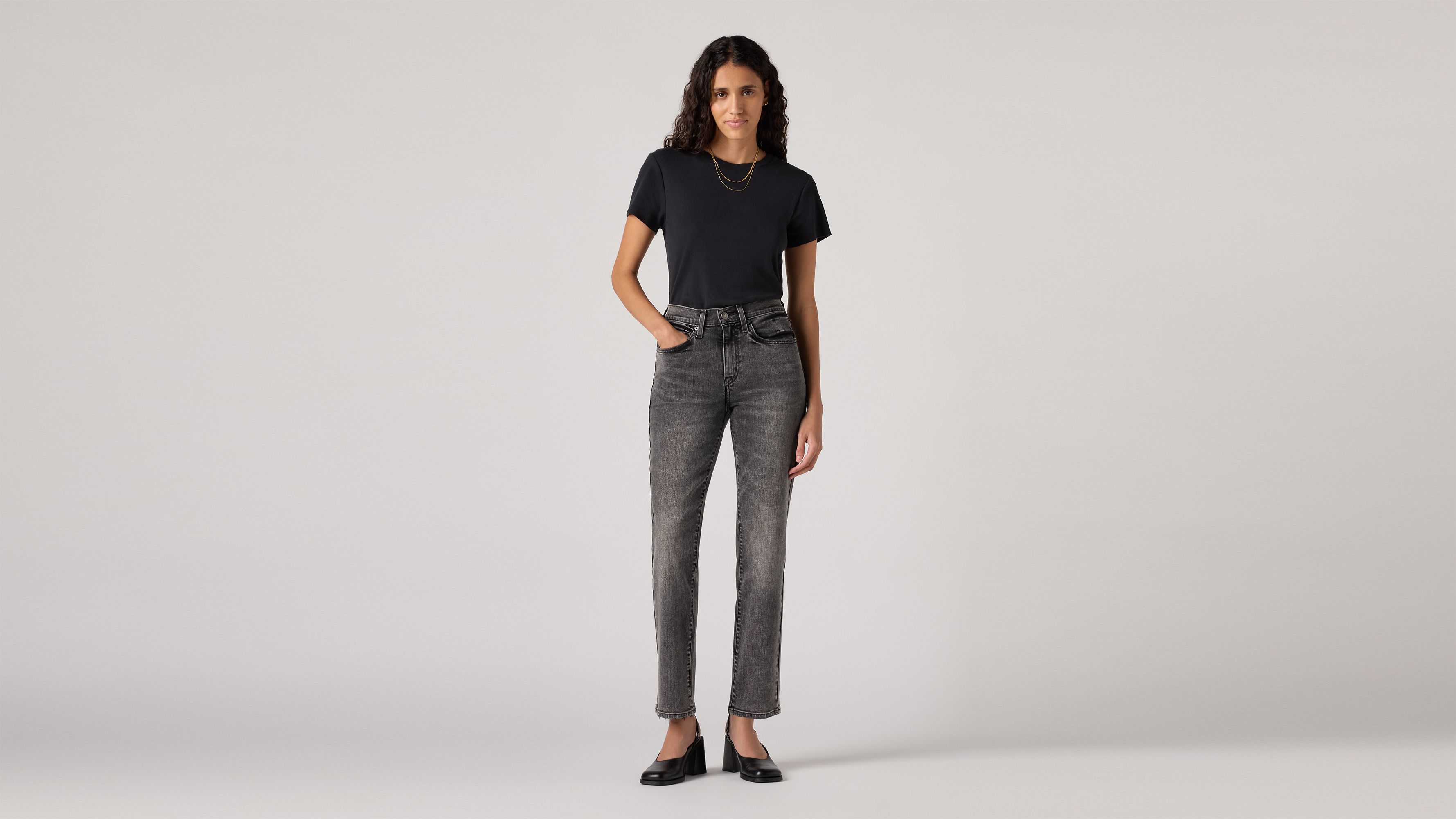 724™ High Rise Straight Jeans