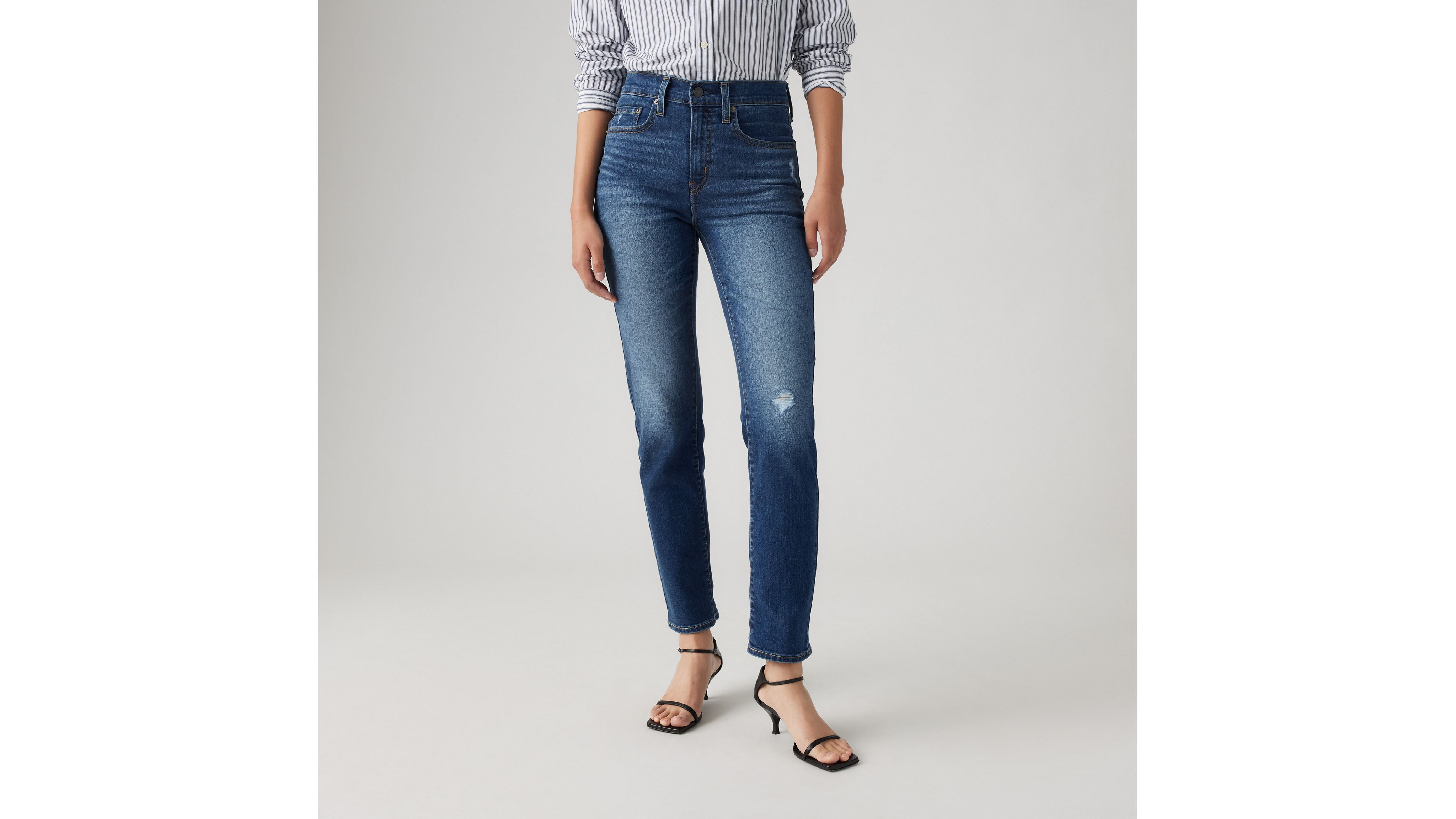Levi's 724 High Rise Straight Women's Jeans 32x30 In Know When