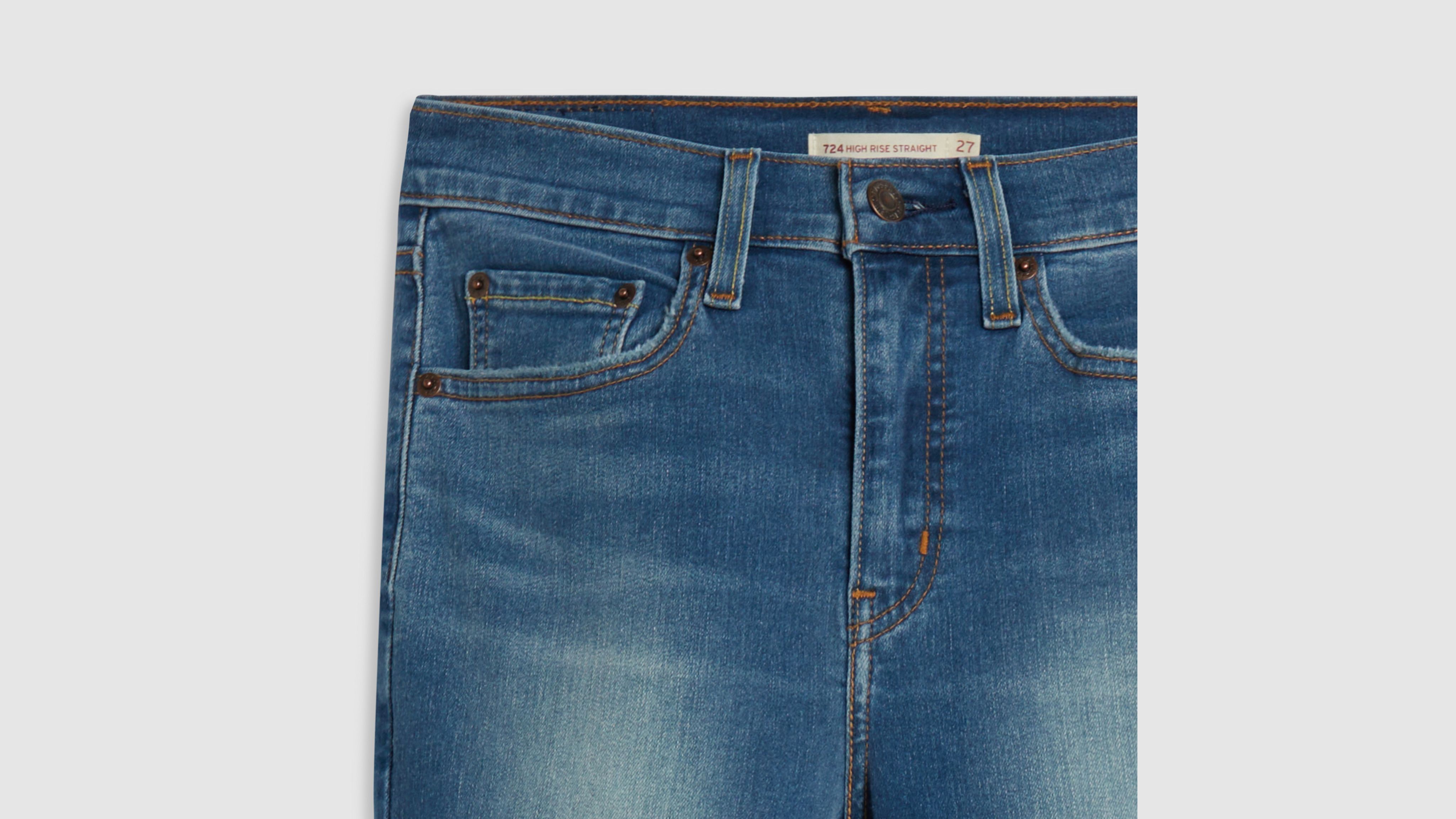 724 High Rise Straight Jeans
