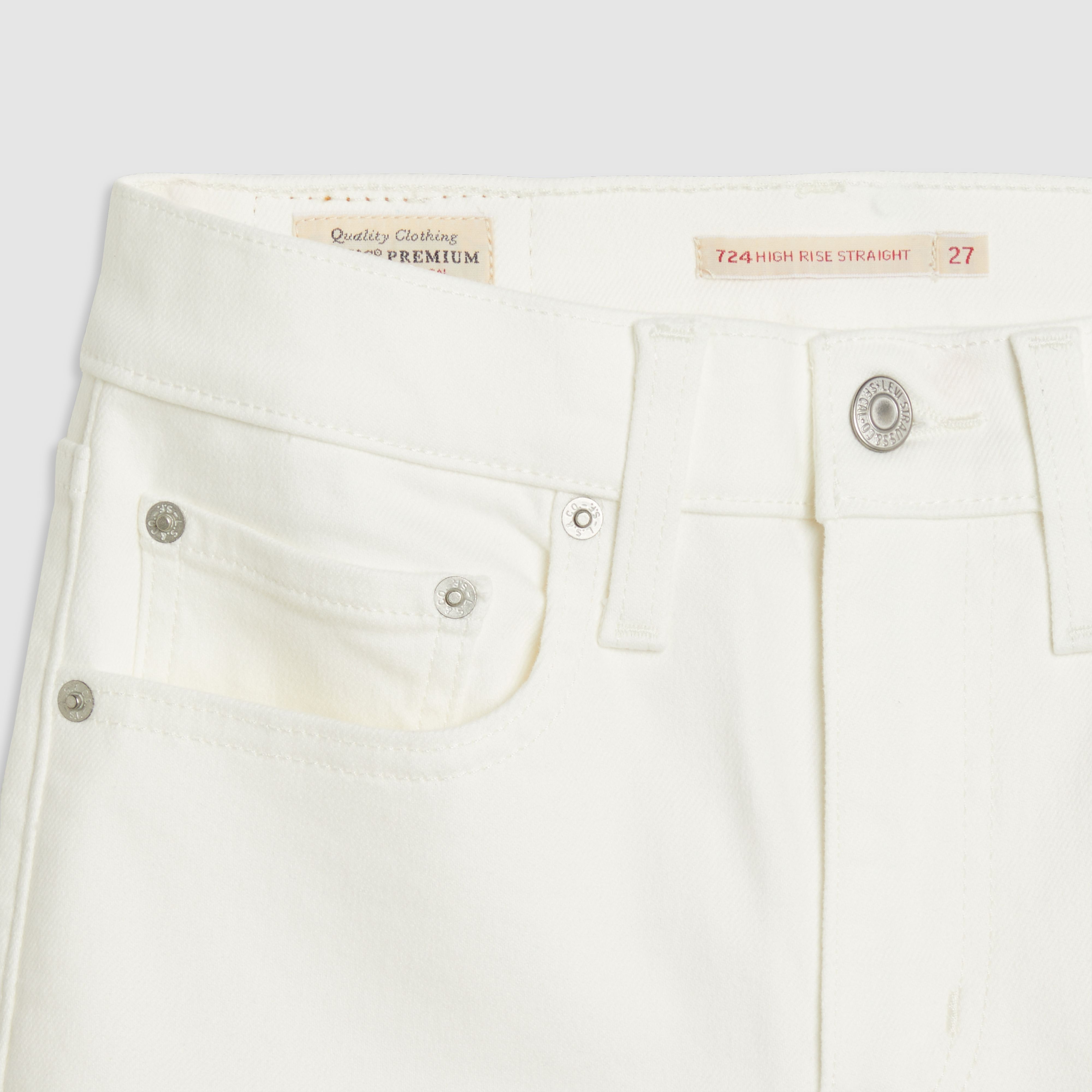 Dżinsy 724™ z prostymi nogawkami i wysokim stanem 8