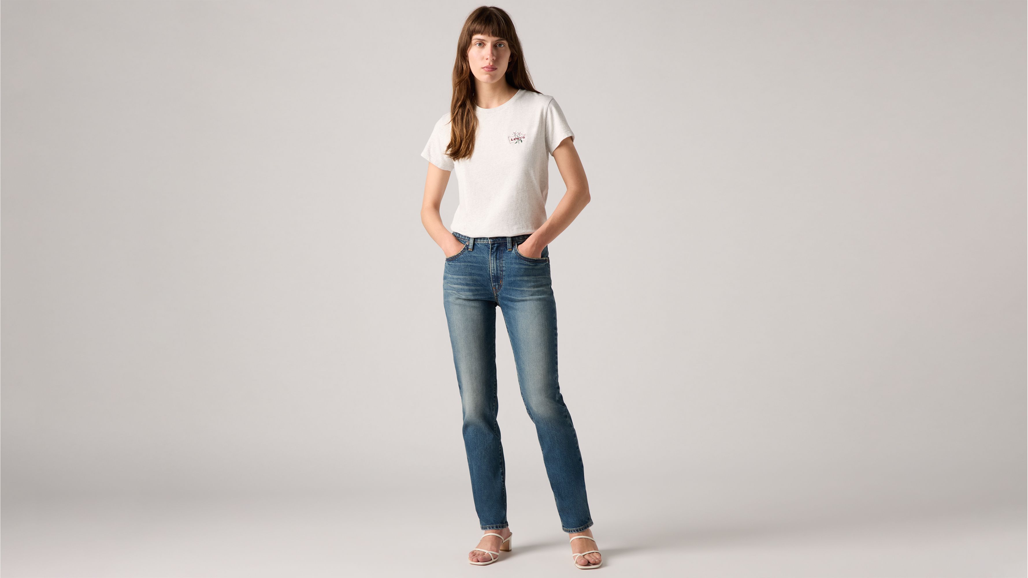 724™ High Rise Straight jeans