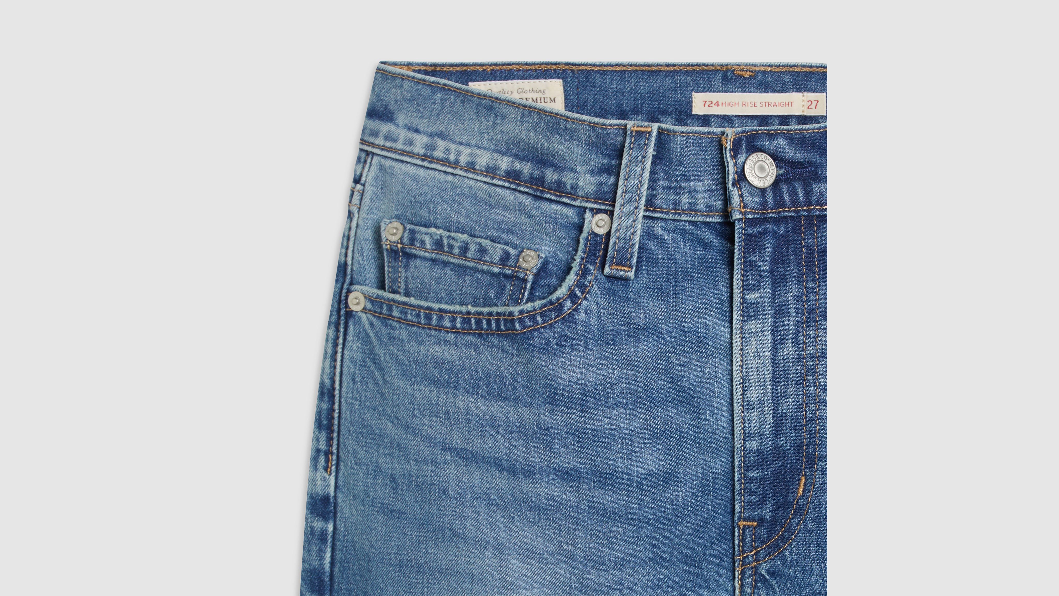 724™ High Rise Straight Jeans 8