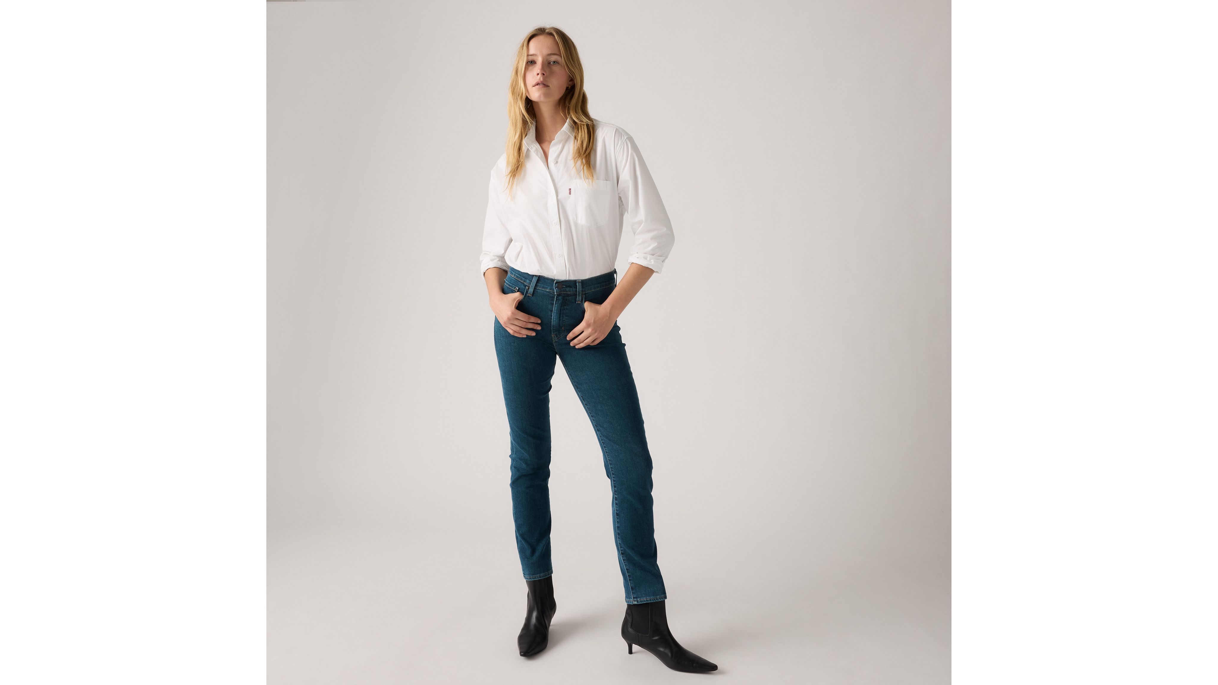 724™ High Rise Straight Jeans 6