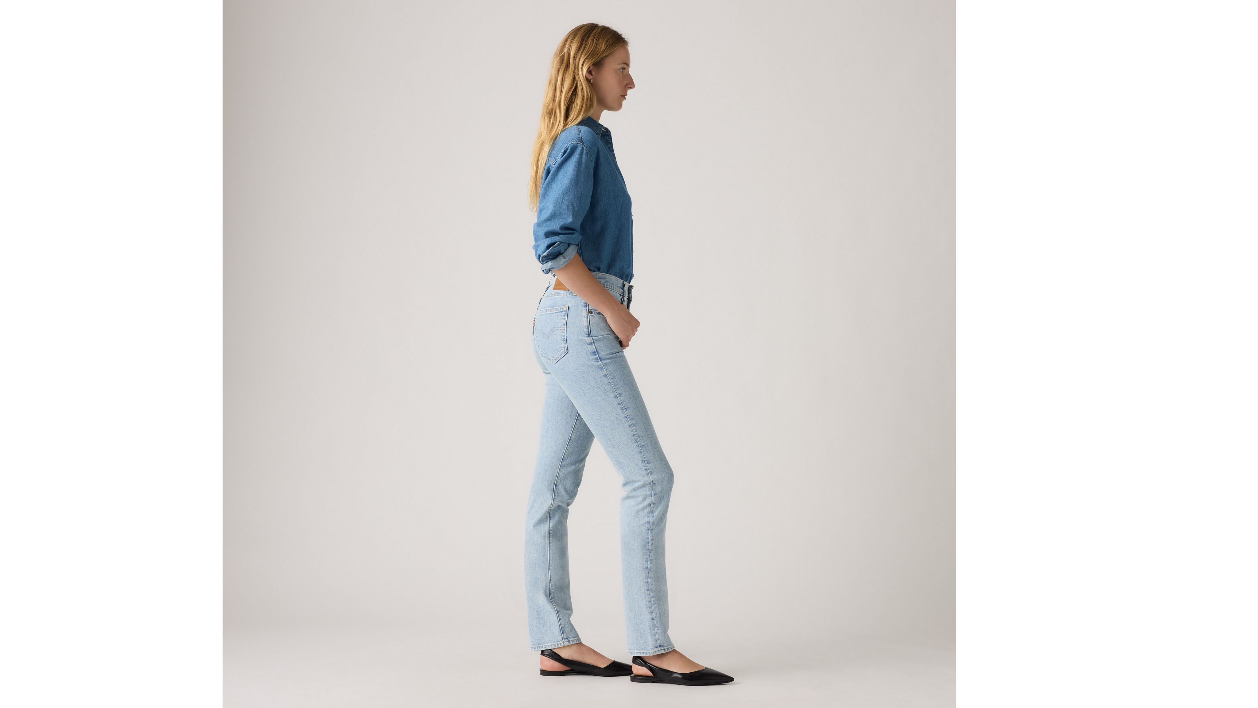 724™ High Rise Straight Jeans 4