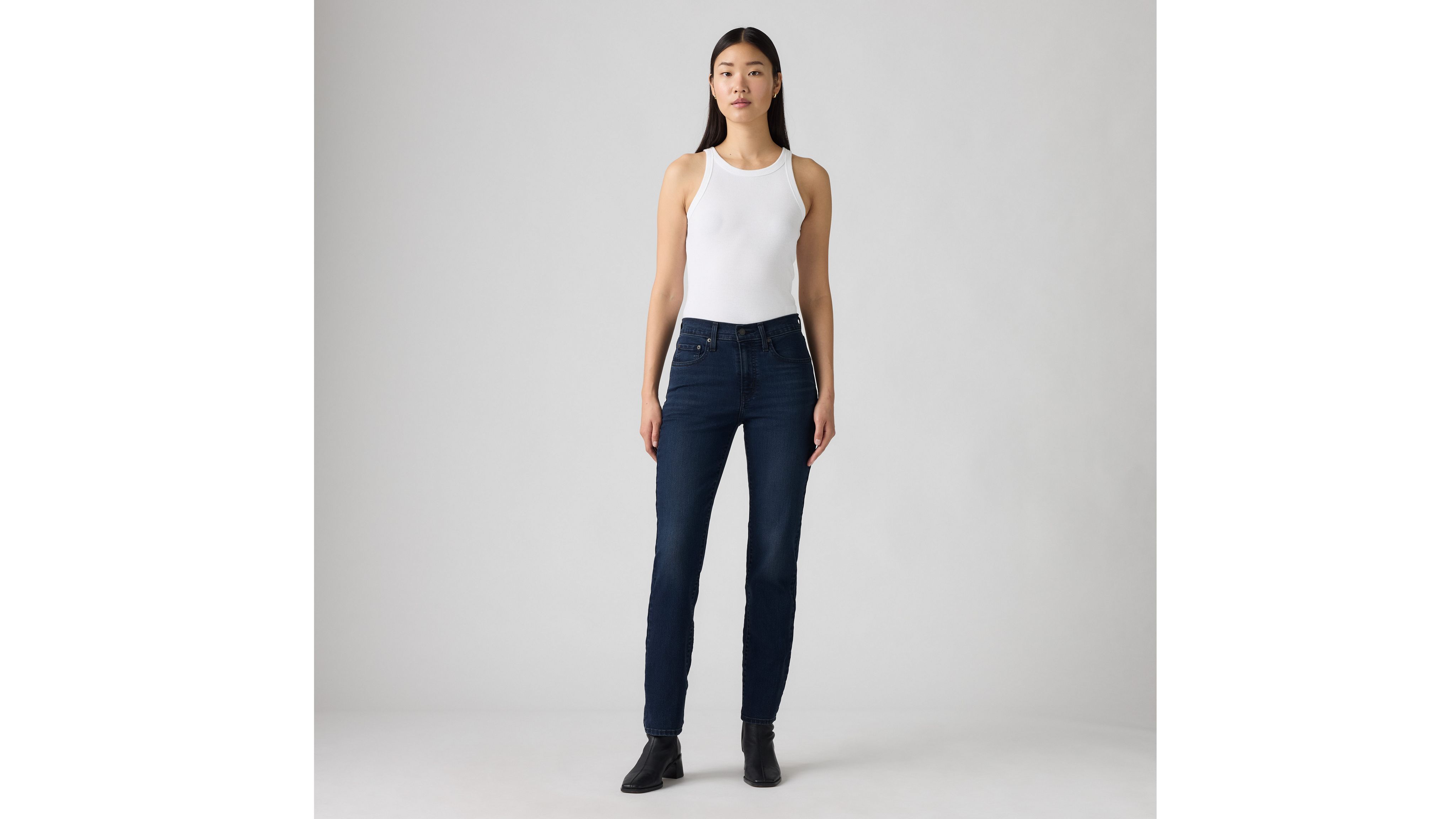 724™ High Rise Straight Jeans 2