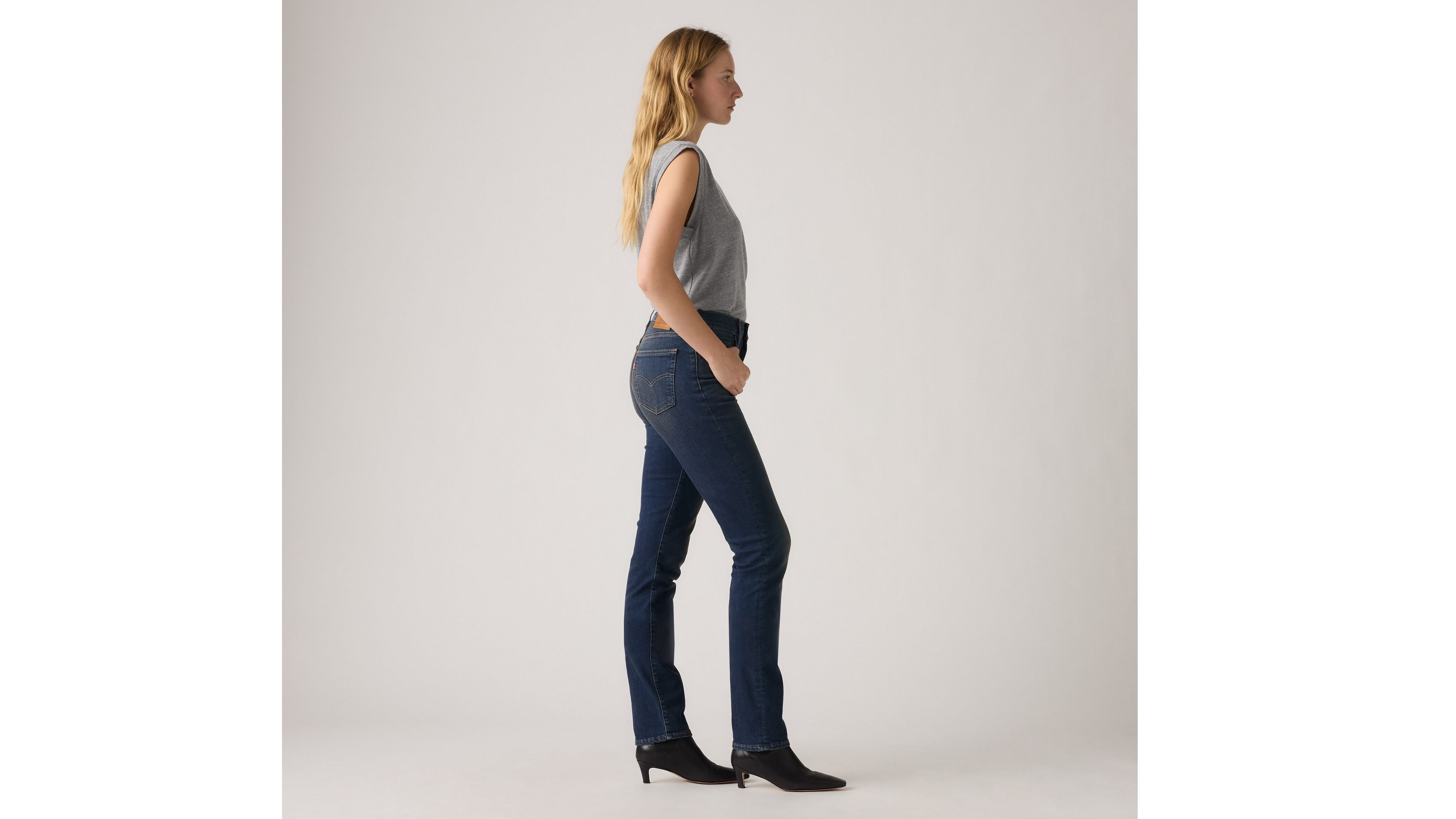 724™ High Rise Straight Jeans 4