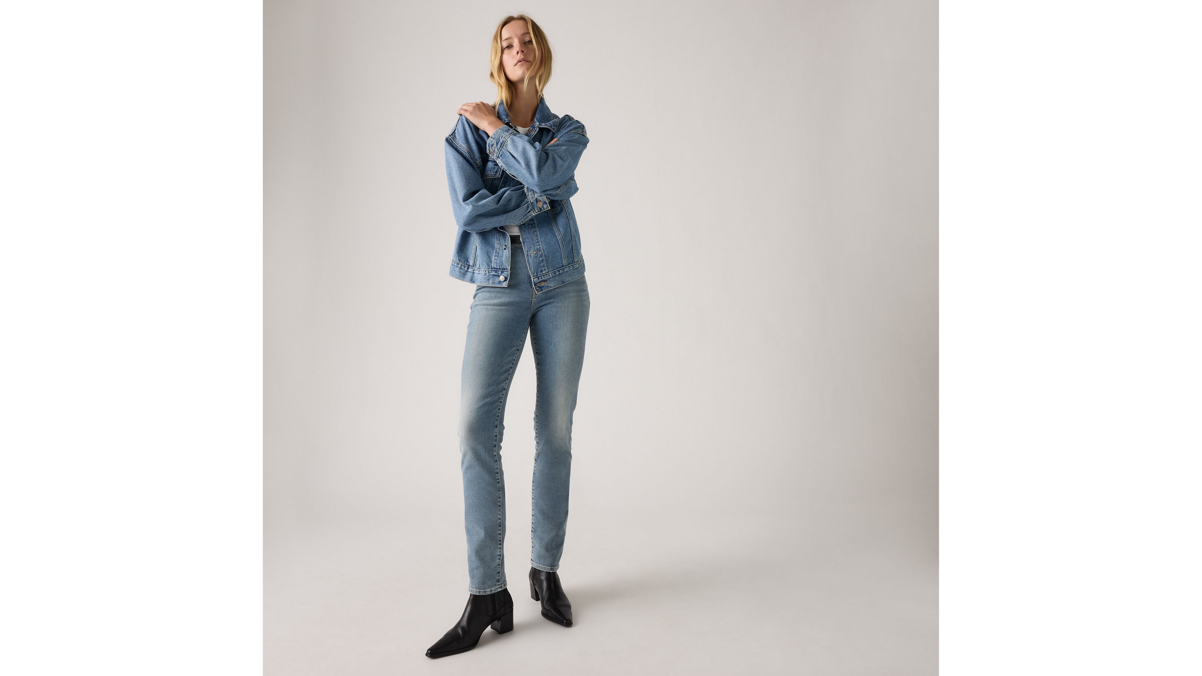 724™ High Rise Straight Jeans 12