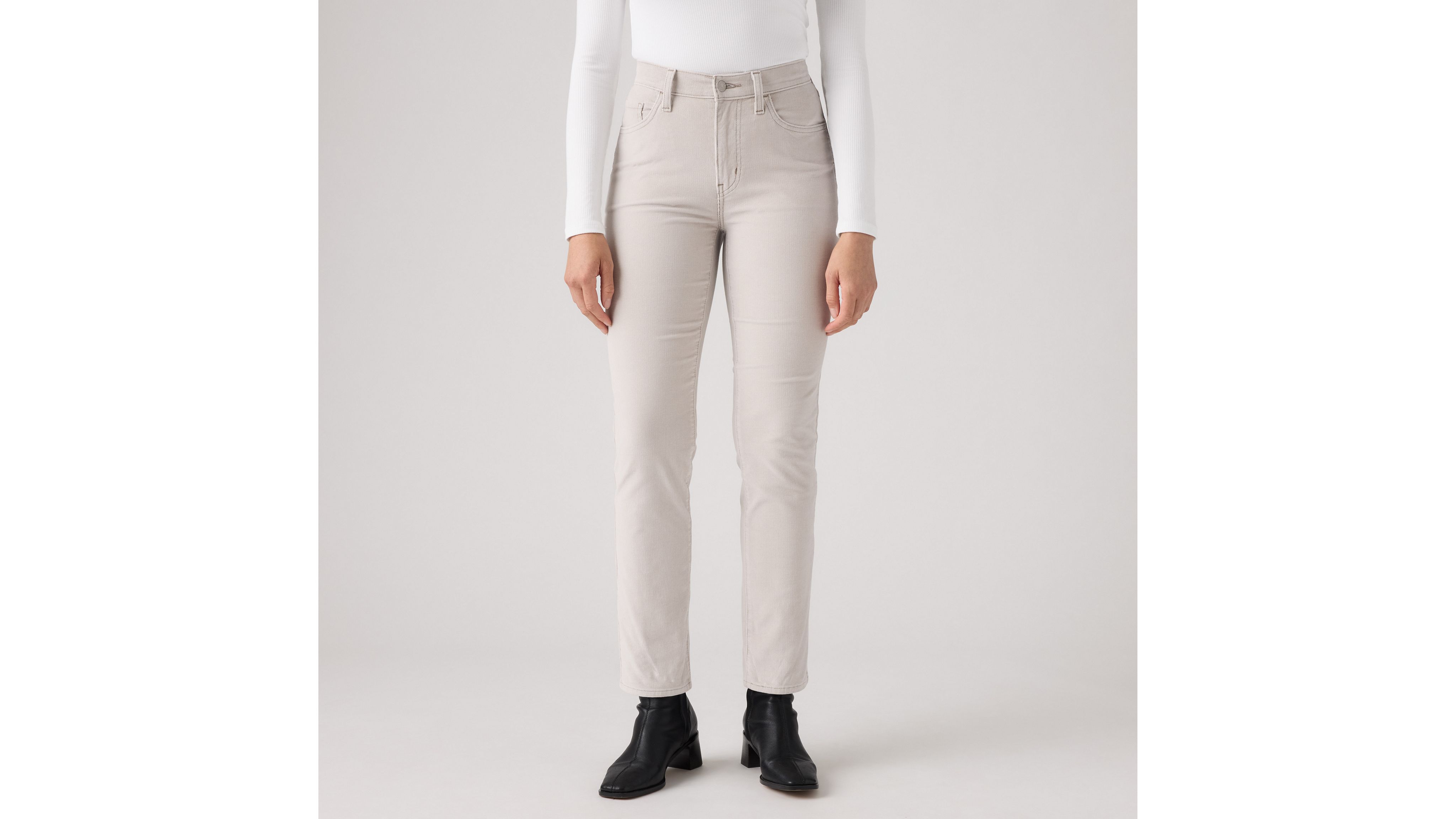 724 High-Rise Straight Corduroy Women's Pants
