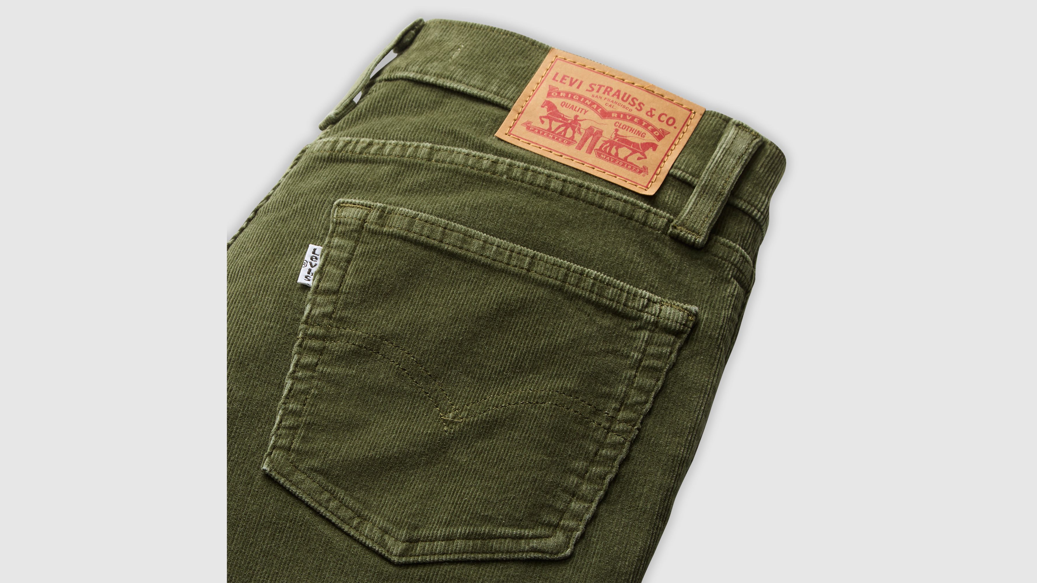 724 High-Rise Straight Corduroy Women's Pants