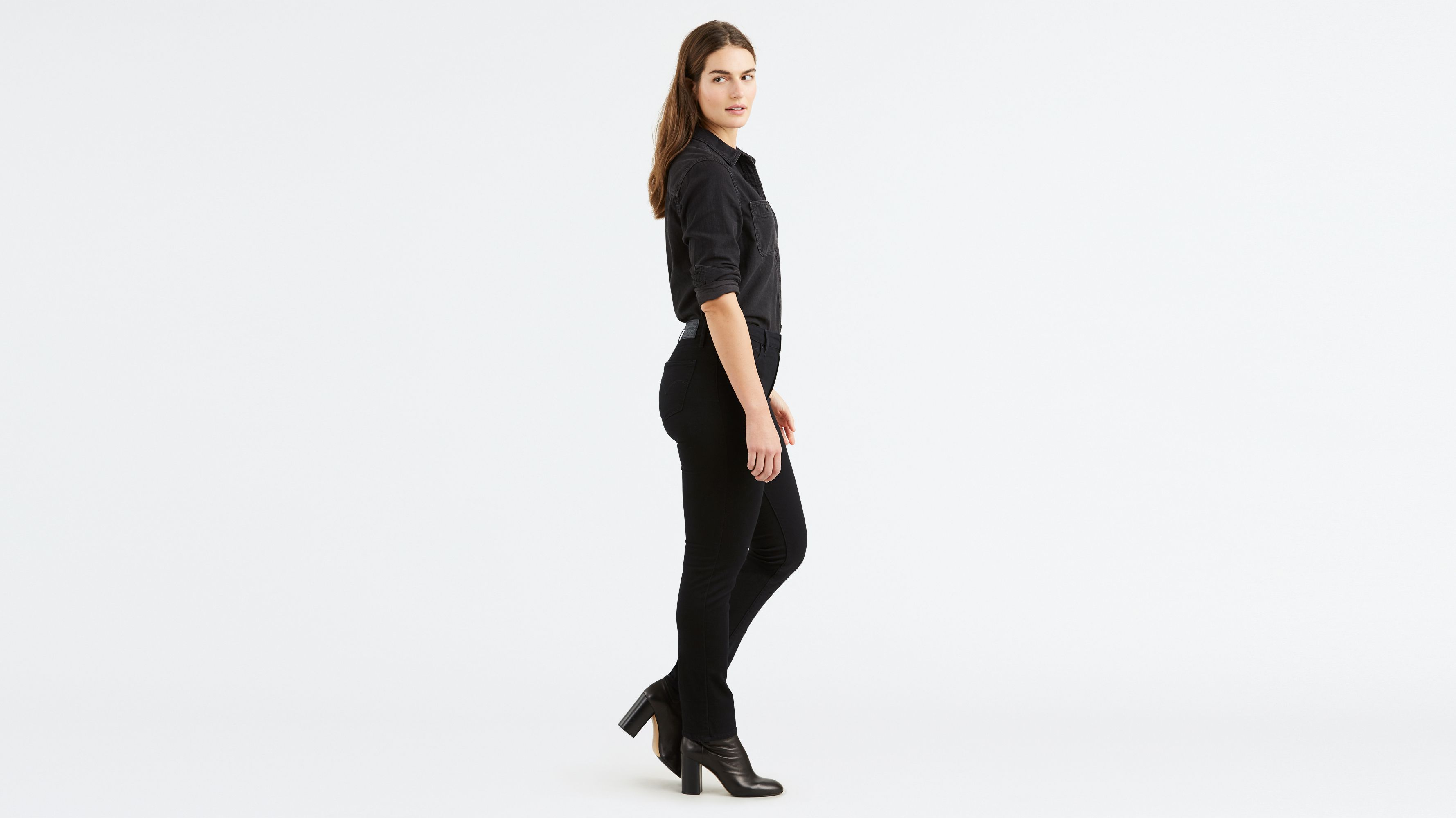 levi's 712 slim black