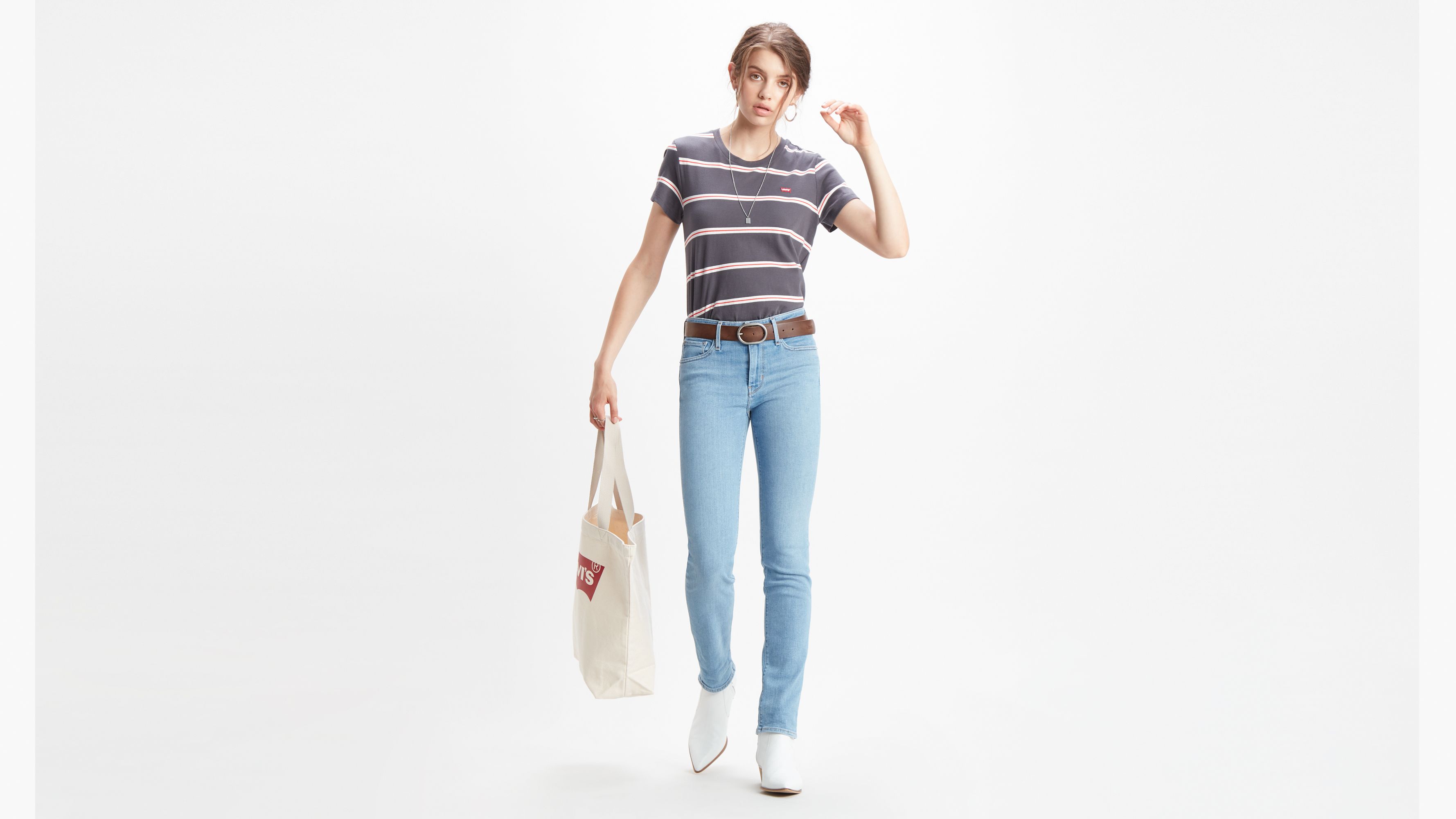 levi's 712 slim mid rise slim through hip and thigh