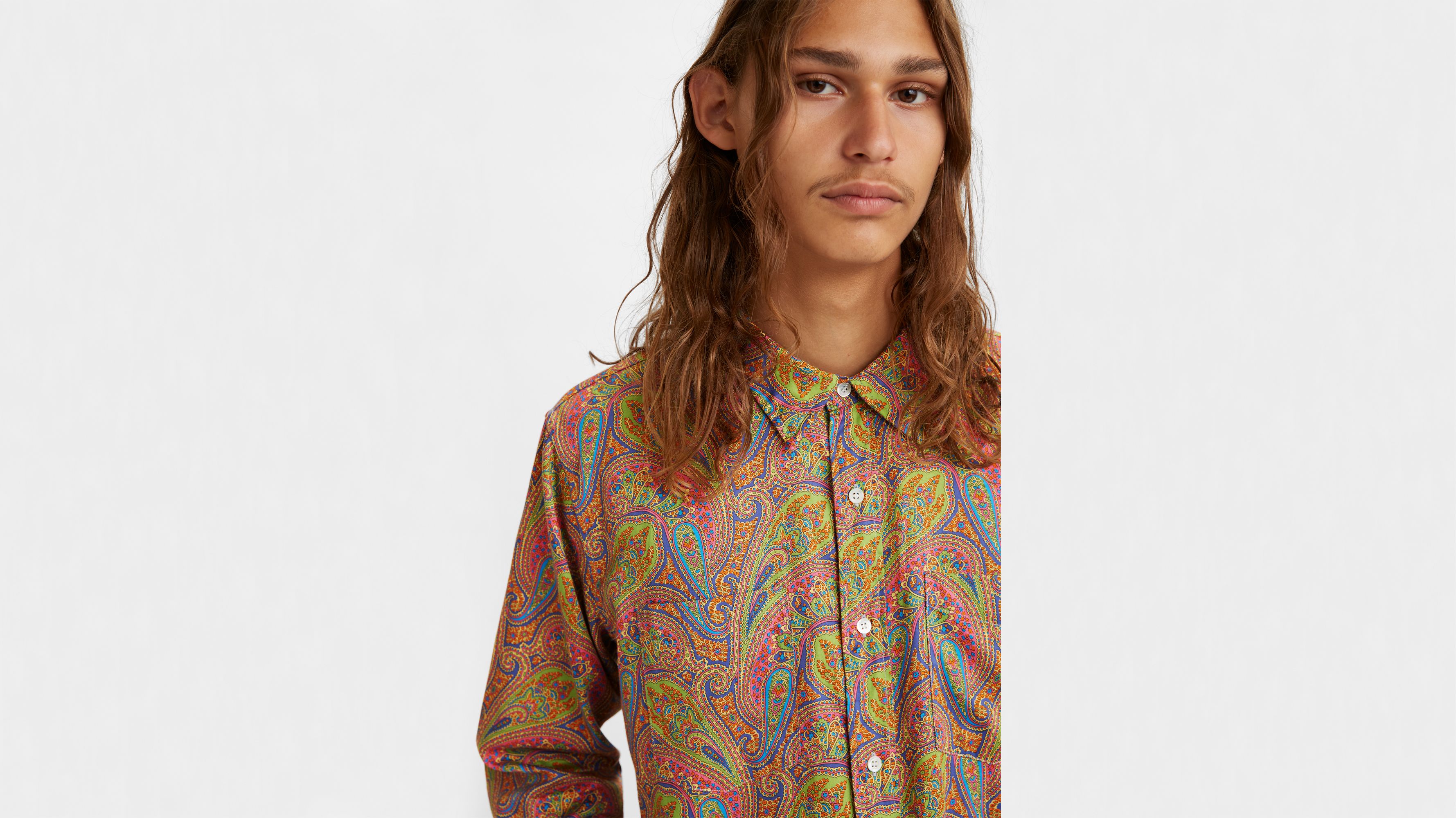 levis paisley shirt