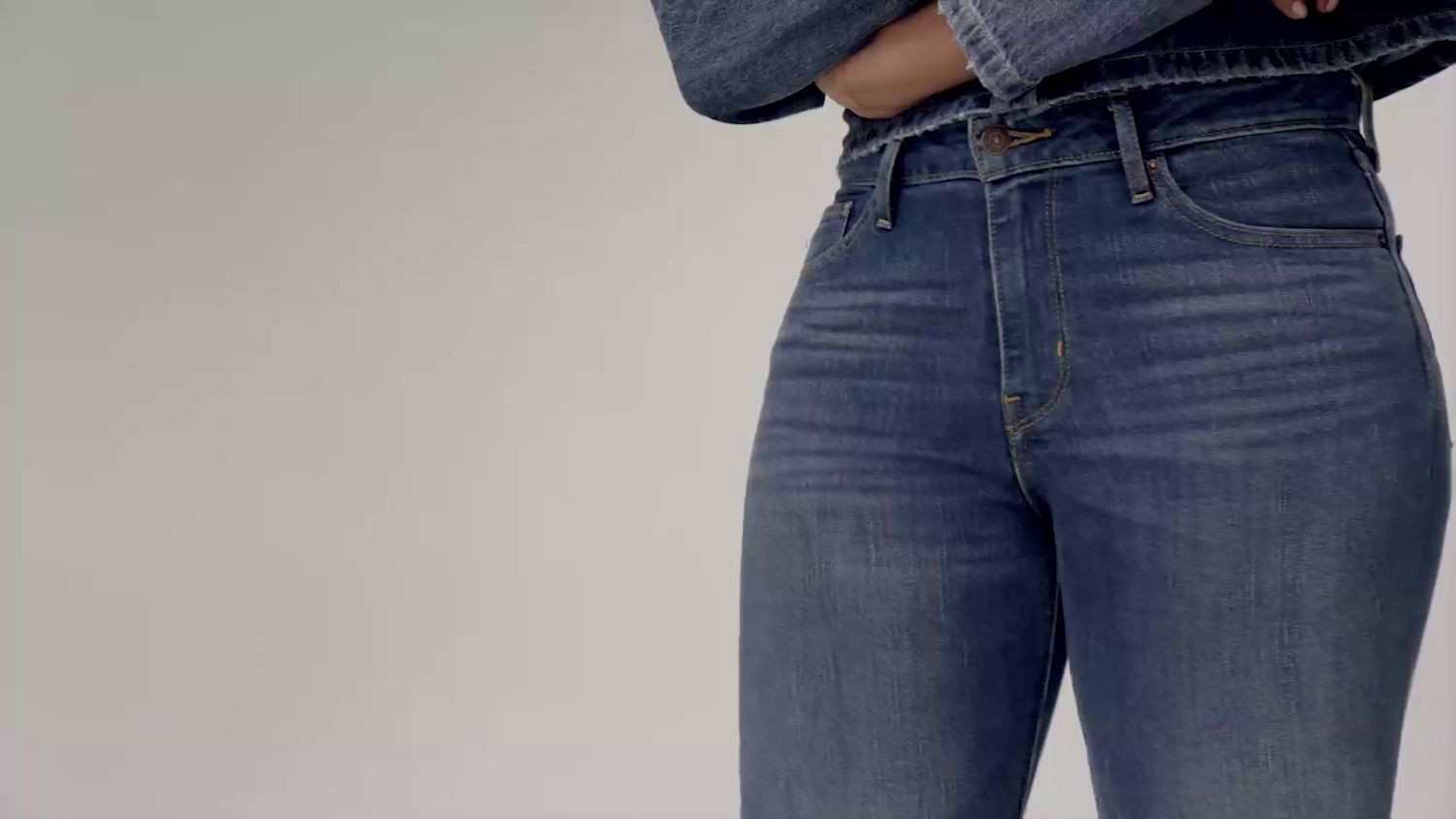 jeans high waist levis