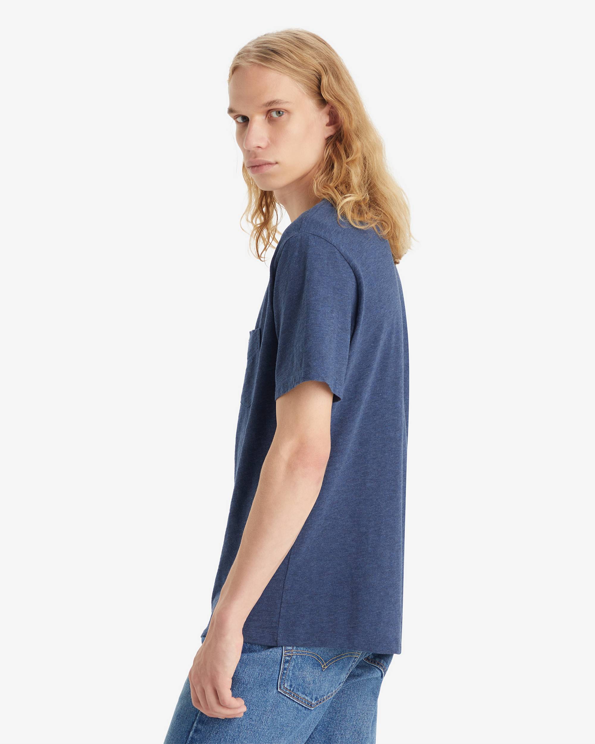 Classic Pocket T-shirt - Blue | Levi's® US Classic Pocket T-shirt - Blue | Levi's® US